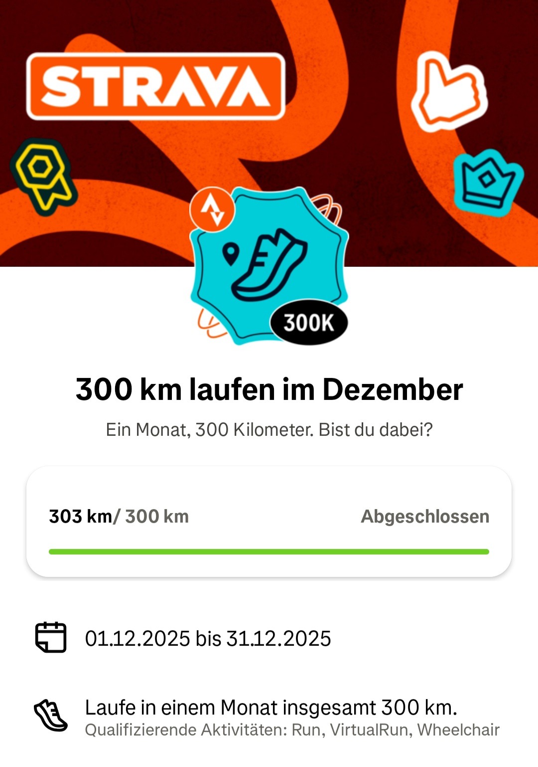 Adventskalender Challenge 300Km campaign photo, 5 of 6