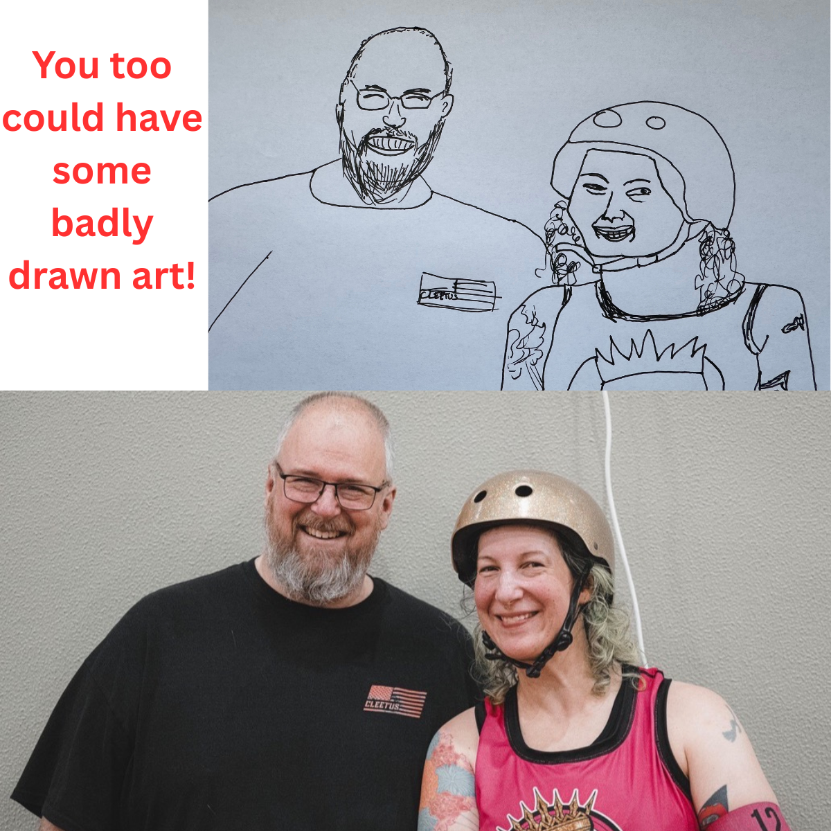 Help me play derby in France (and get a terrible portrait) campaign photo, 2 of 5