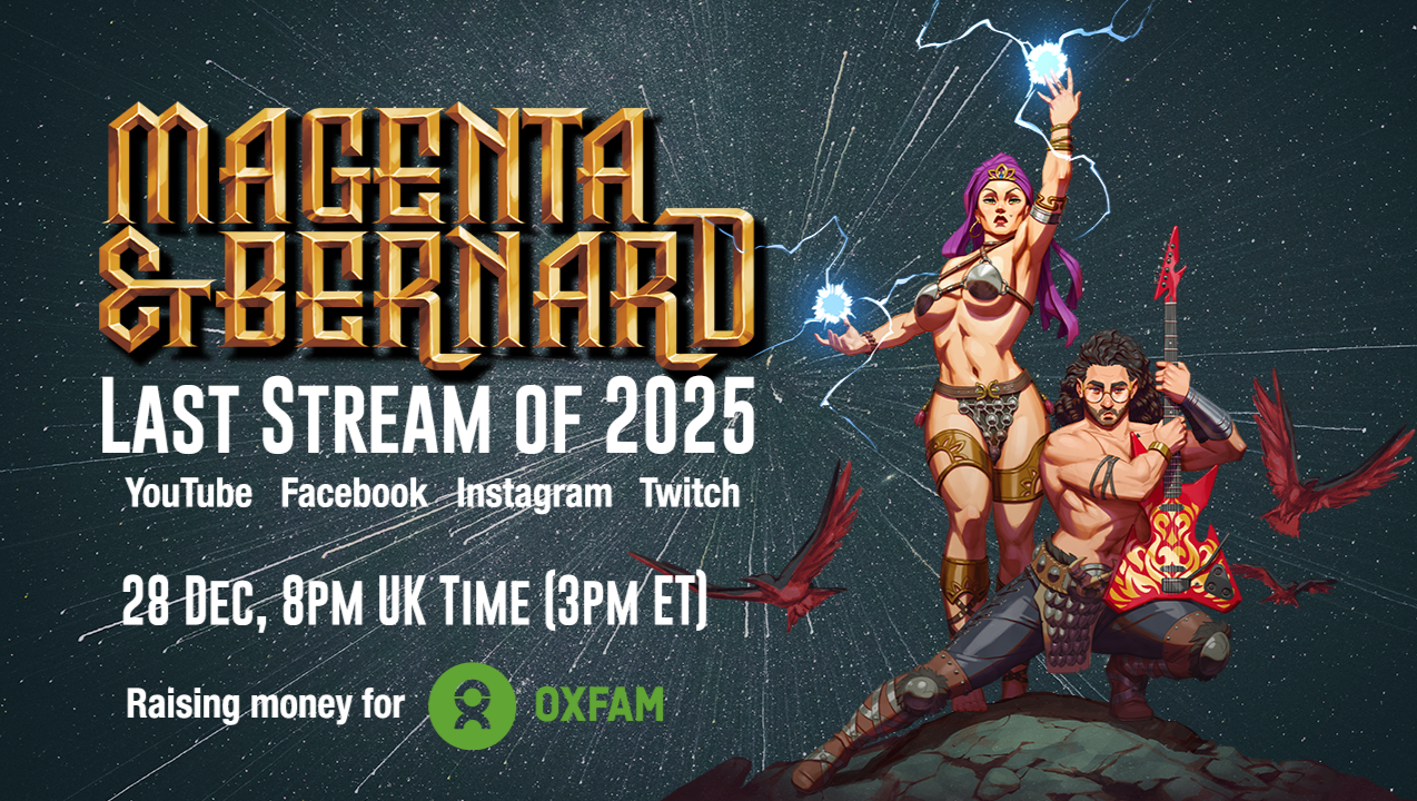 Magenta & Bernard's LAST STREAM of 2025 photo