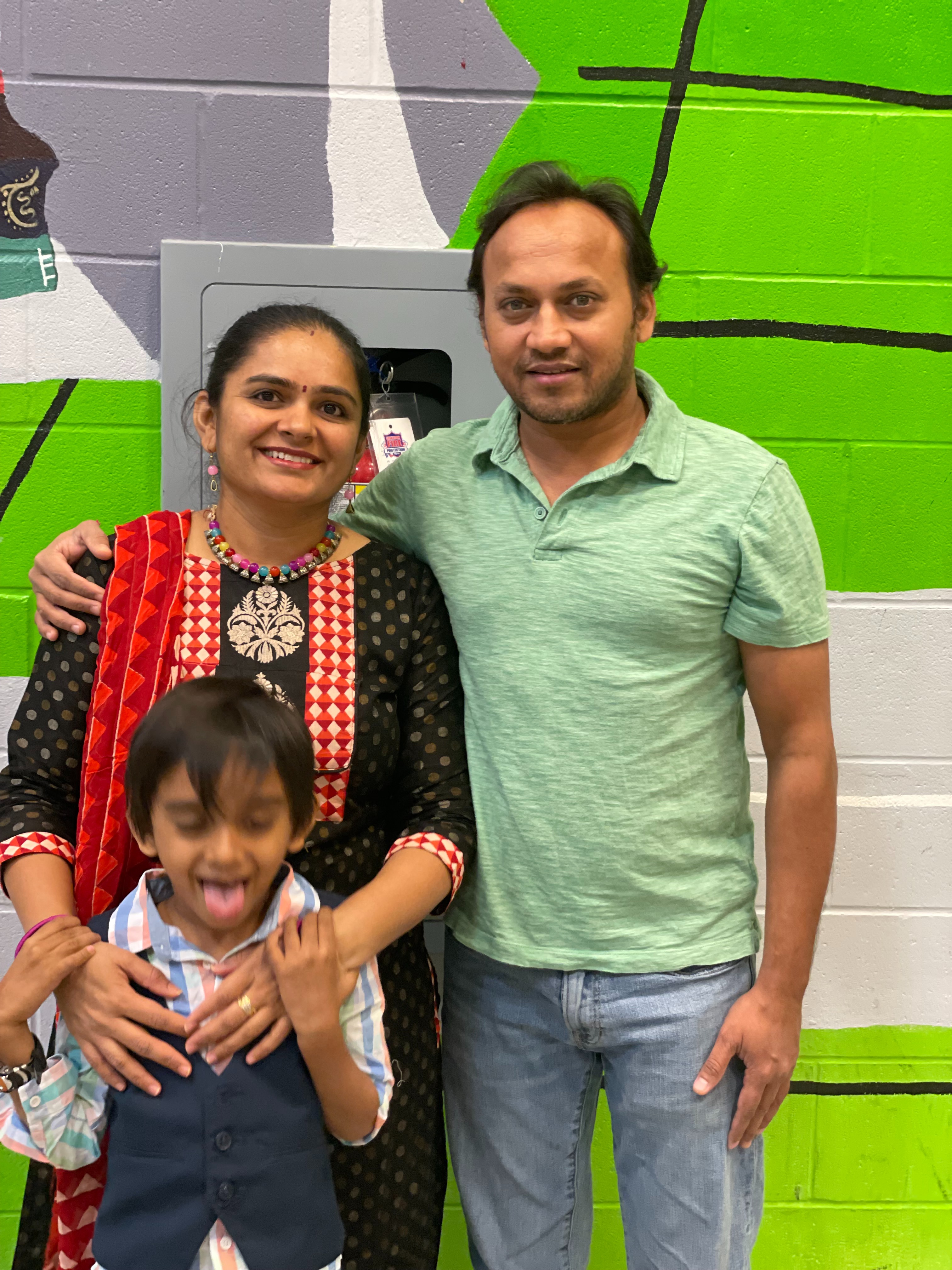Dhruvin Patel – Supporting His Wife Rinku and Son Rivaan campaign photo, 5 of 6