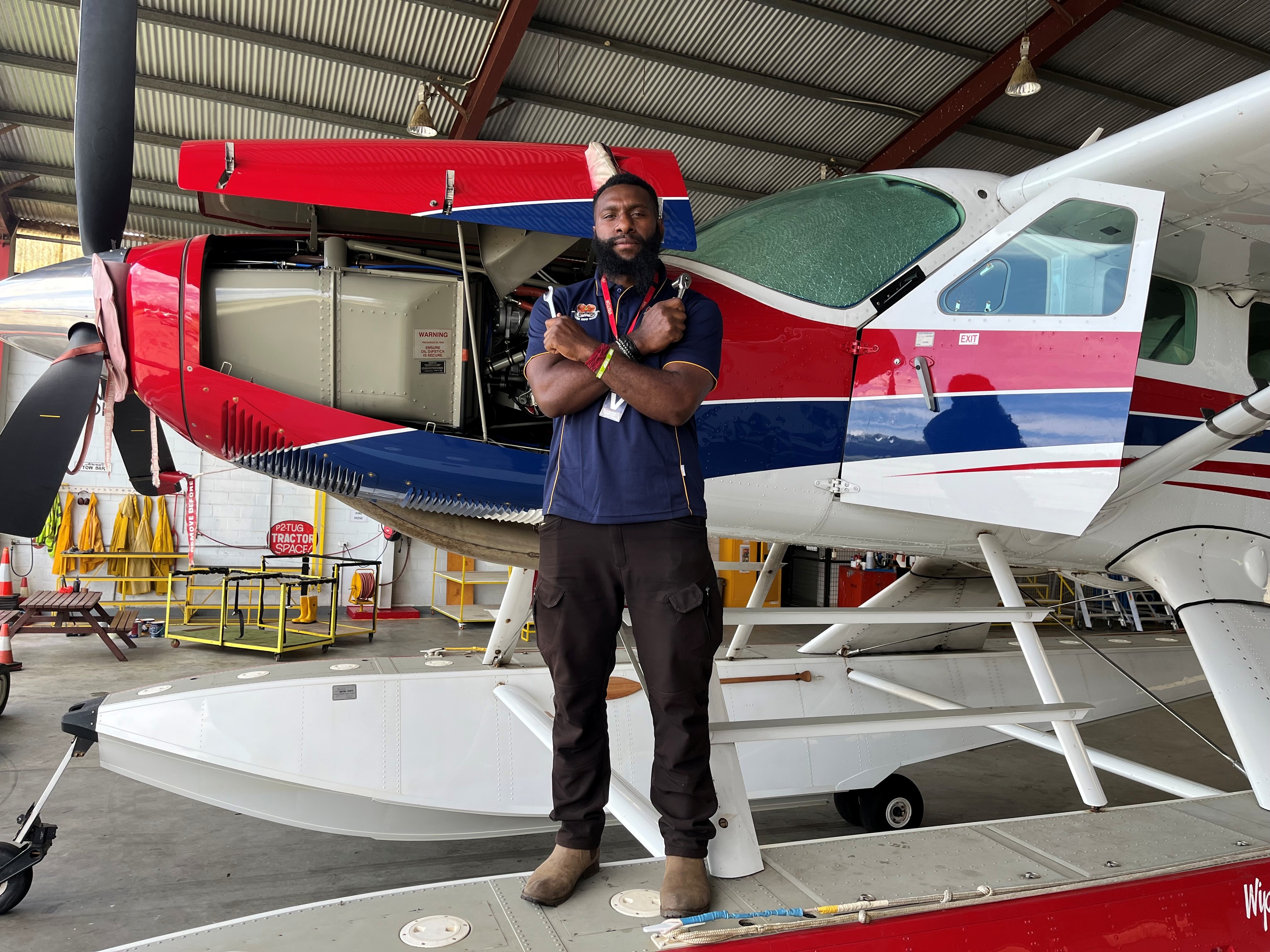 Samson - a vision to serve in PNG as an aircraft engineer! campaign photo, 6 of 7