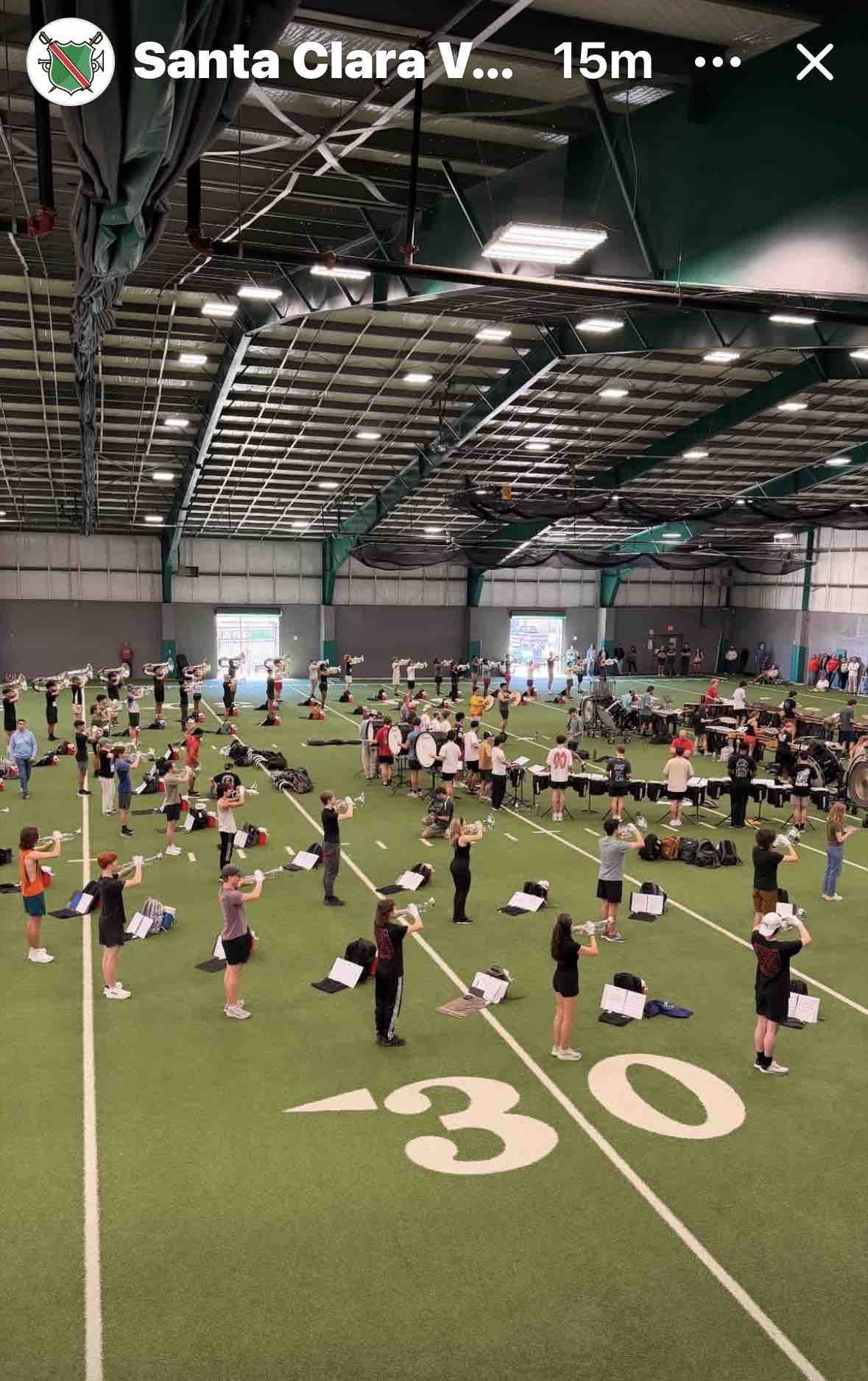 Help Dylan raise dues for Santa Clara Vanguard! campaign photo, 4 of 7
