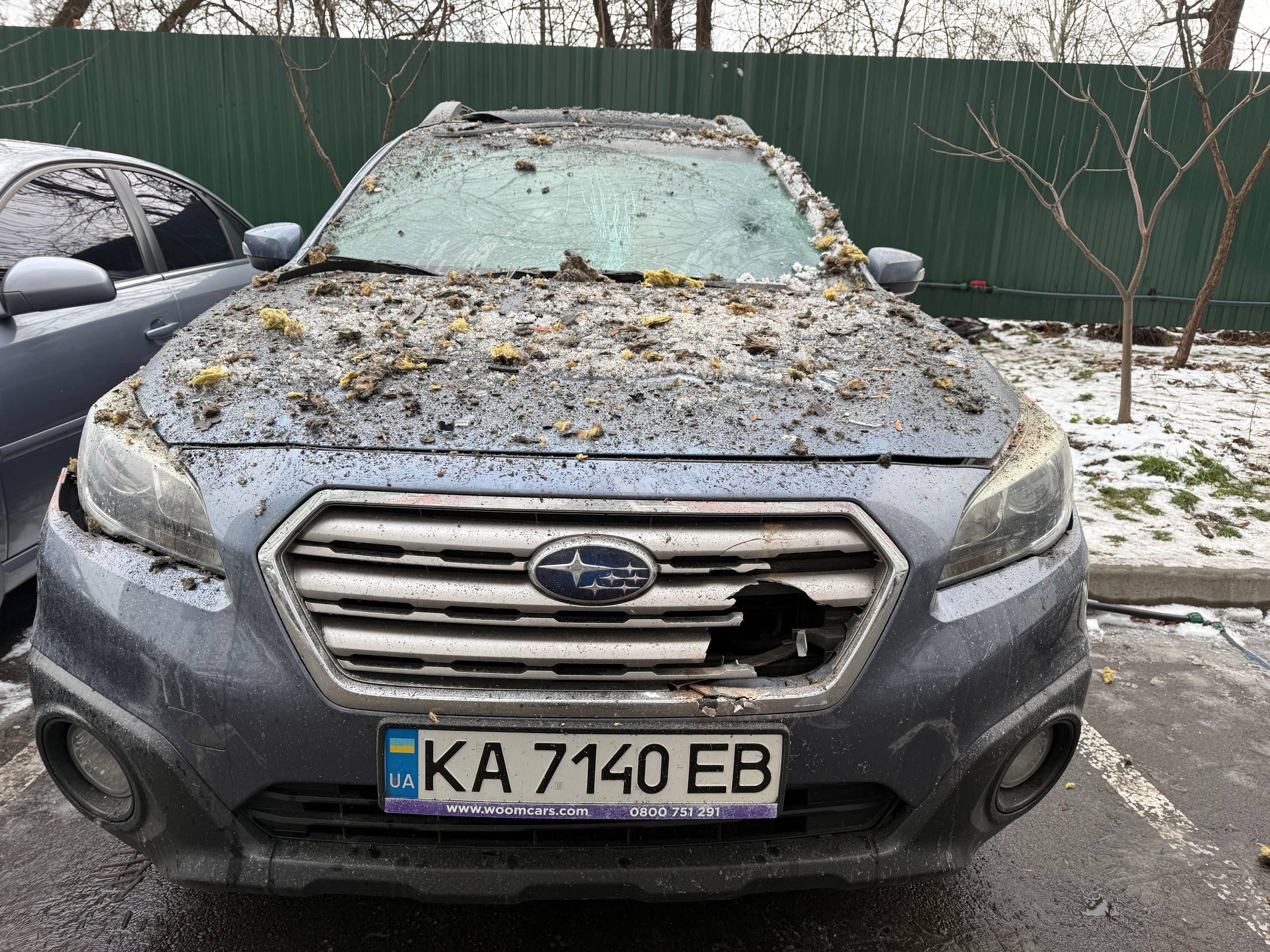 Support Oleh After Missile Attack Damages Home and car campaign photo, 5 of 8