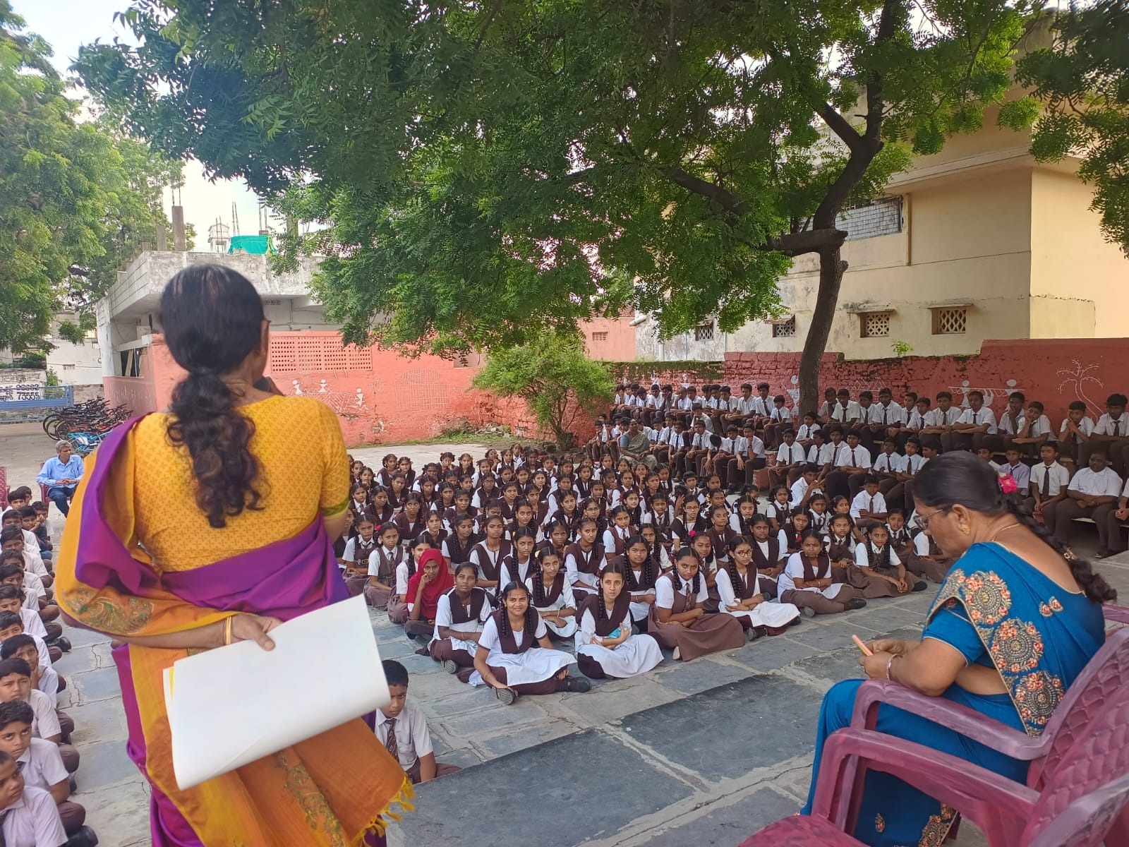 Providing the HPV vaccine to young girls in India campaign photo, 6 of 7