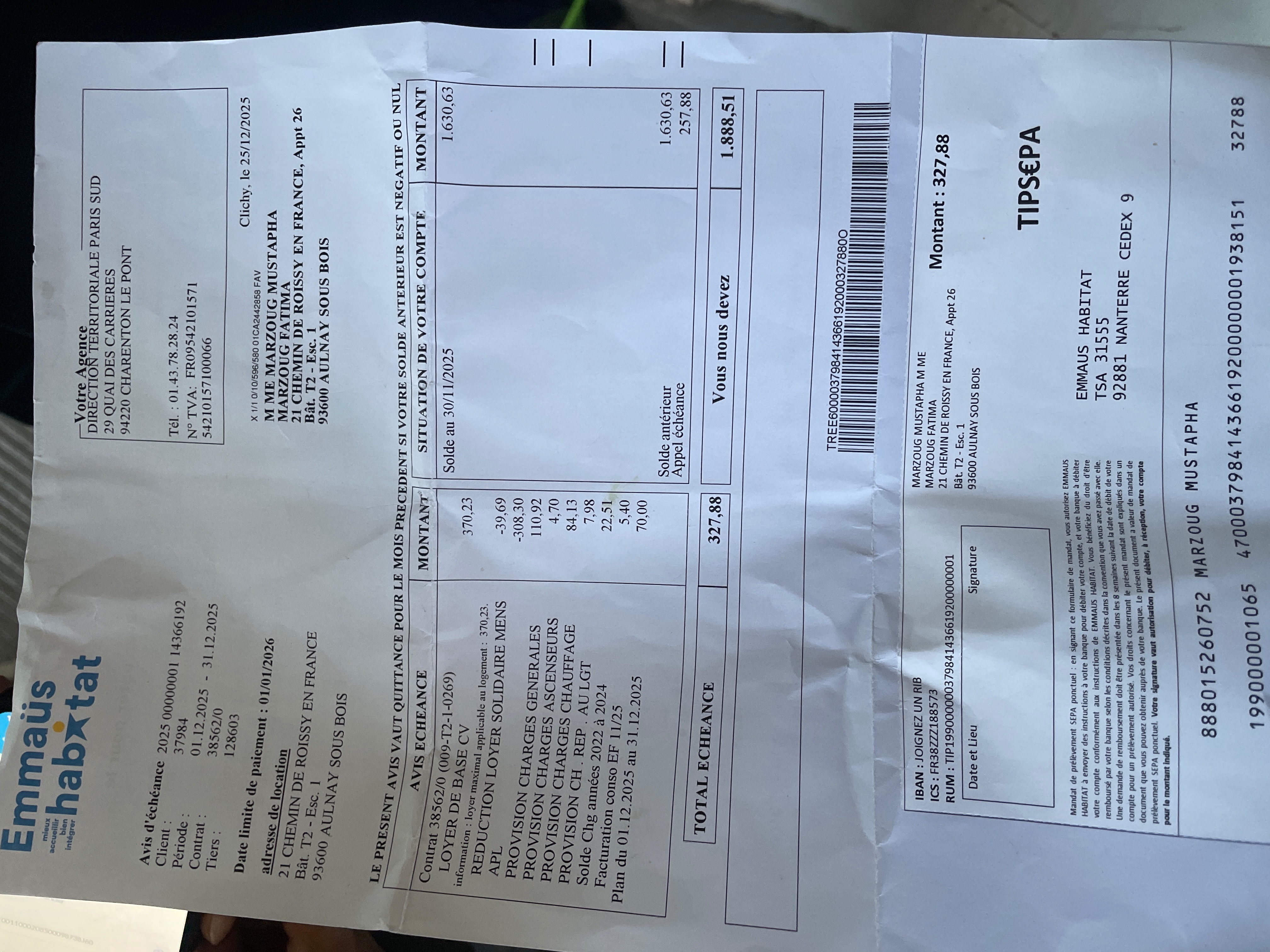 Aide urgente pour éviter une expulsion campaign photo, 2 of 4