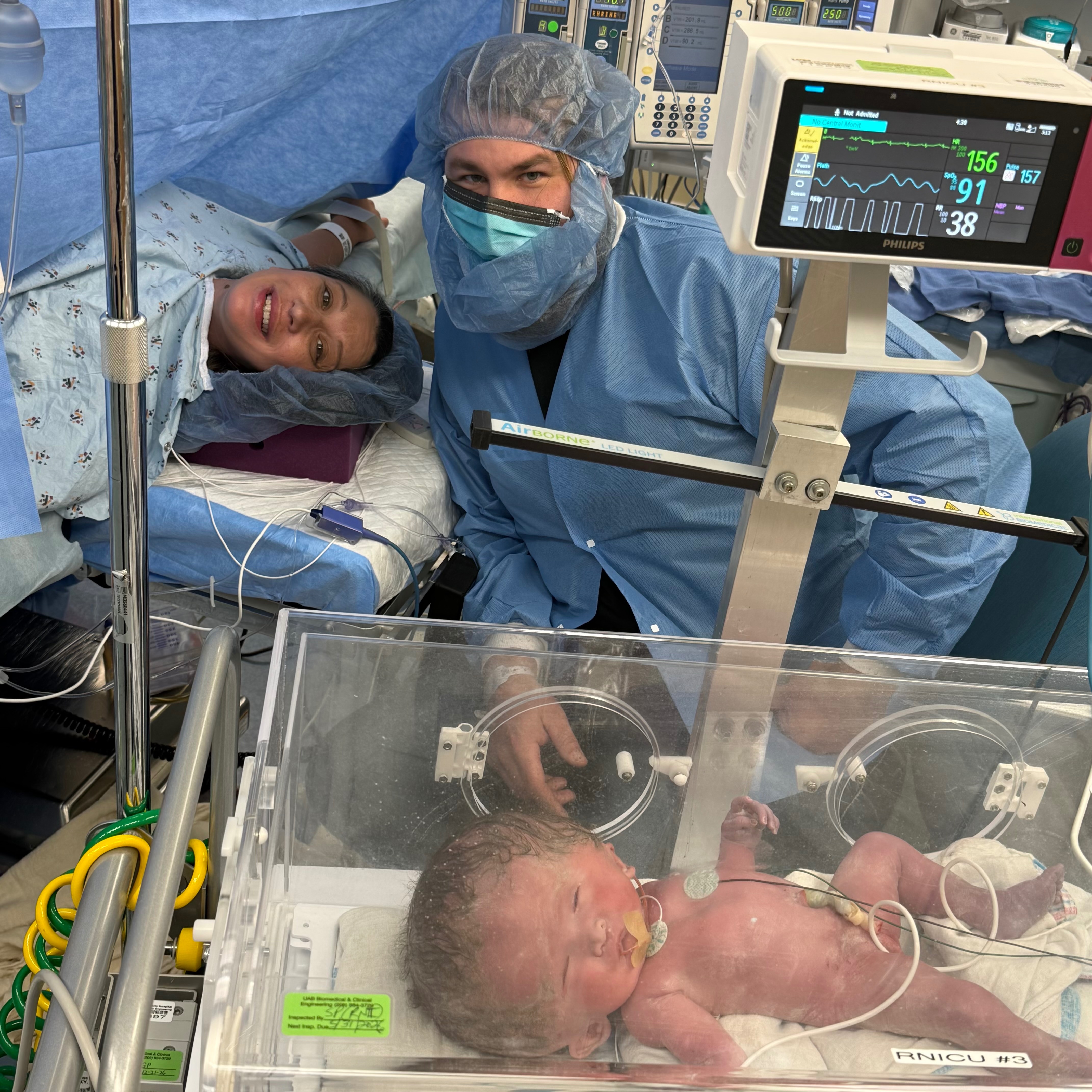Davanee “DJ” Kroslack: Our Christmas Miracle in the NICU campaign photo, 4 of 8