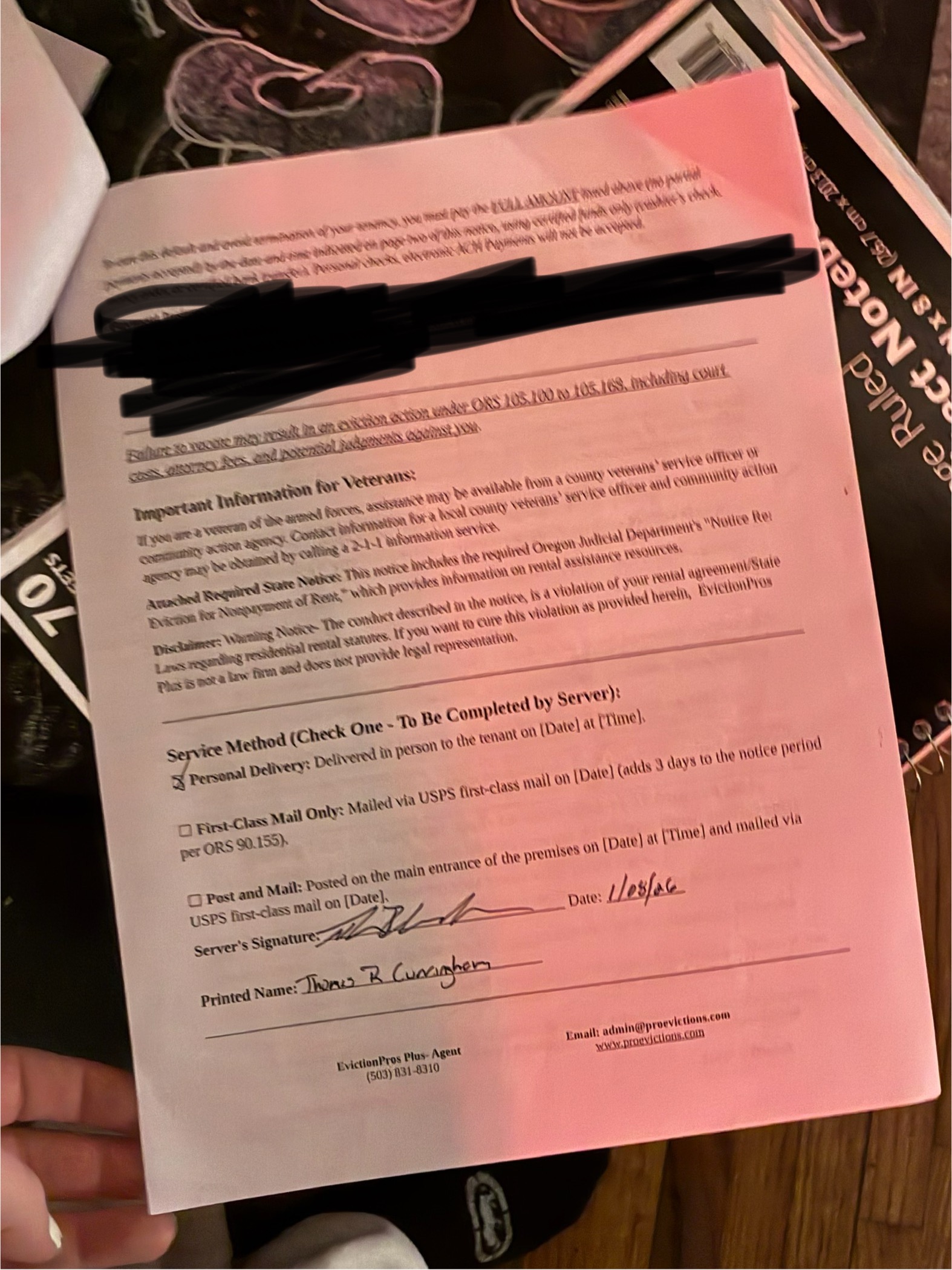 Emergency Facing eviction —No family or help in Crisis campaign photo, 4 of 8