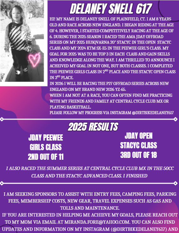Help Delaney Race Toward Her Dreams campaign photo, 6 of 7