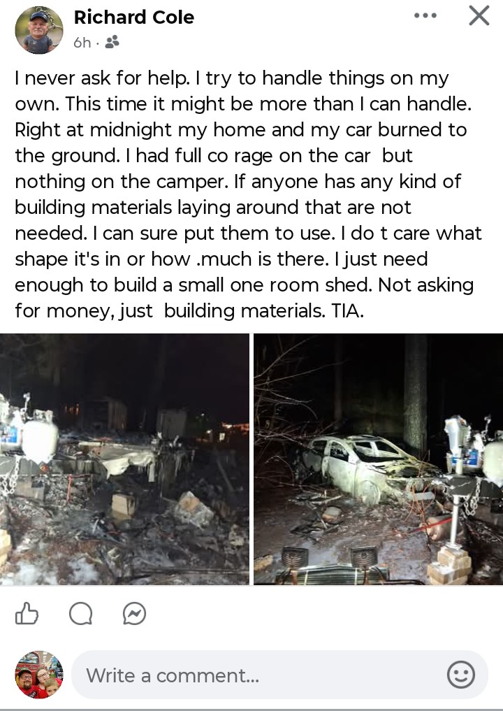 Support Ricky’s Recovery After Devastating Fire campaign photo, 6 of 7