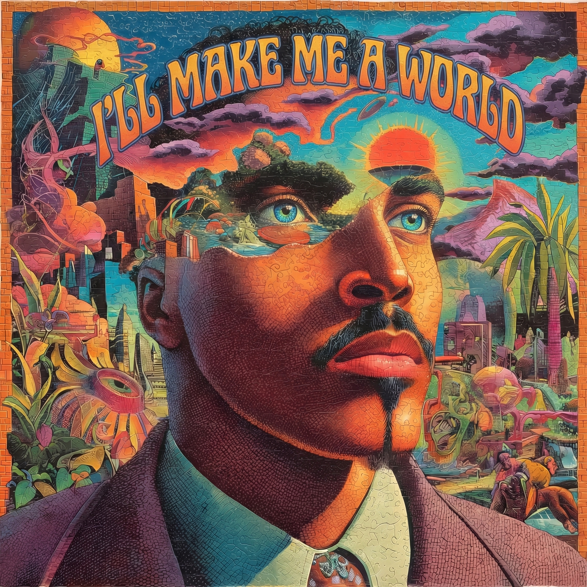 I'll Make Me A World: 42 Albums, Wone Day, July 18th, 2027 campaign photo, 2 of 4