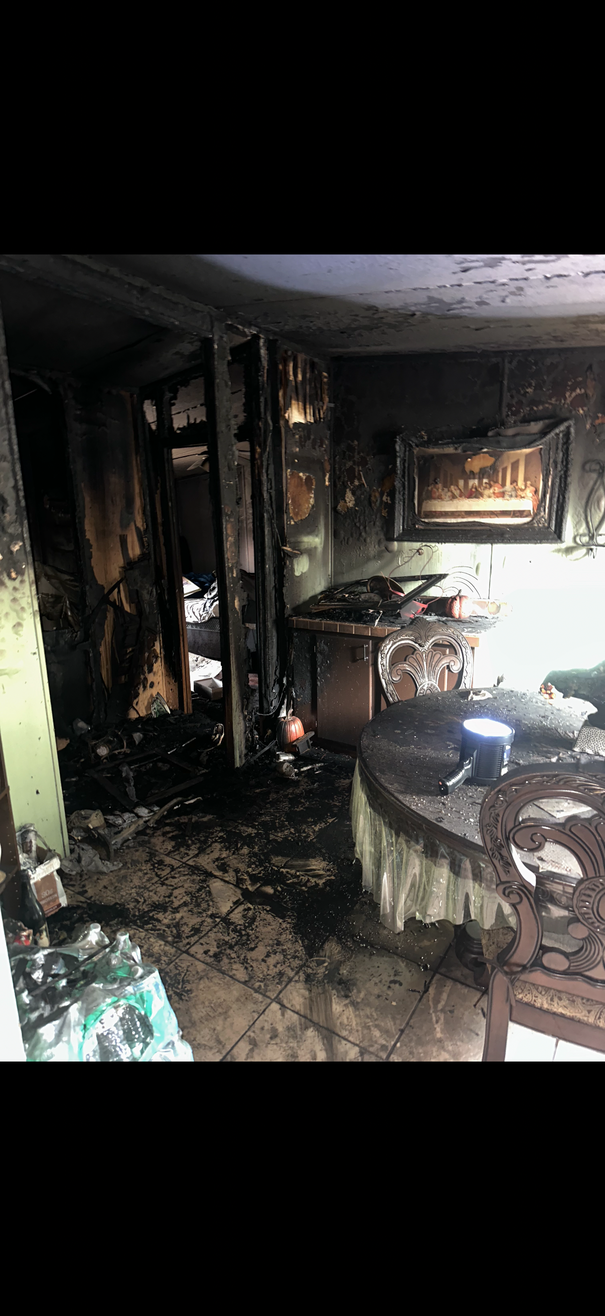 rebuild after house on fire campaign photo, 2 of 4