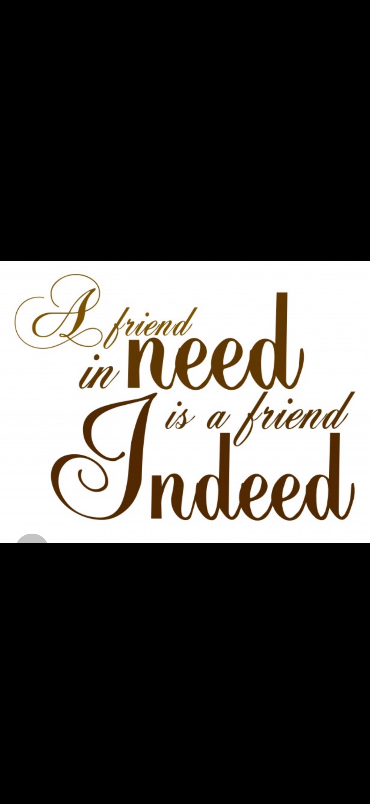 A friend in need campaign photo, 2 of 3