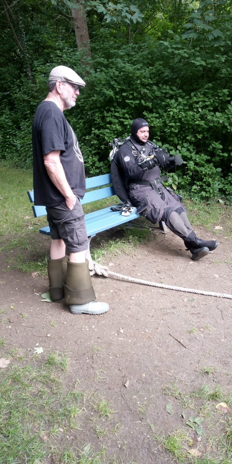 Kampagnen-Foto für Plöner Seereinigung 2026 mit freiwilligen Helfern, 6 von 8