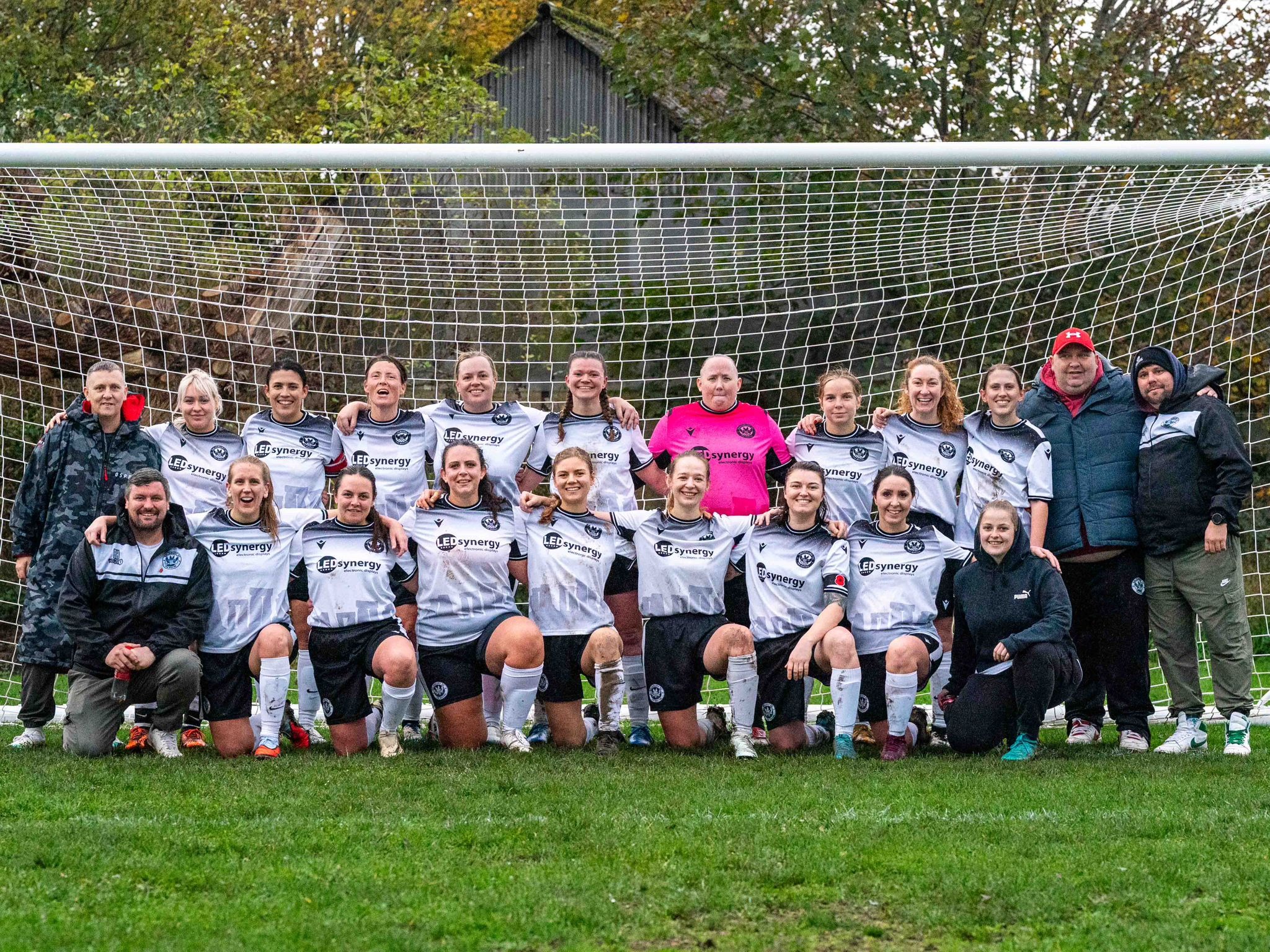Salisbury Women FC supporting cancer campaign photo, 2 of 5