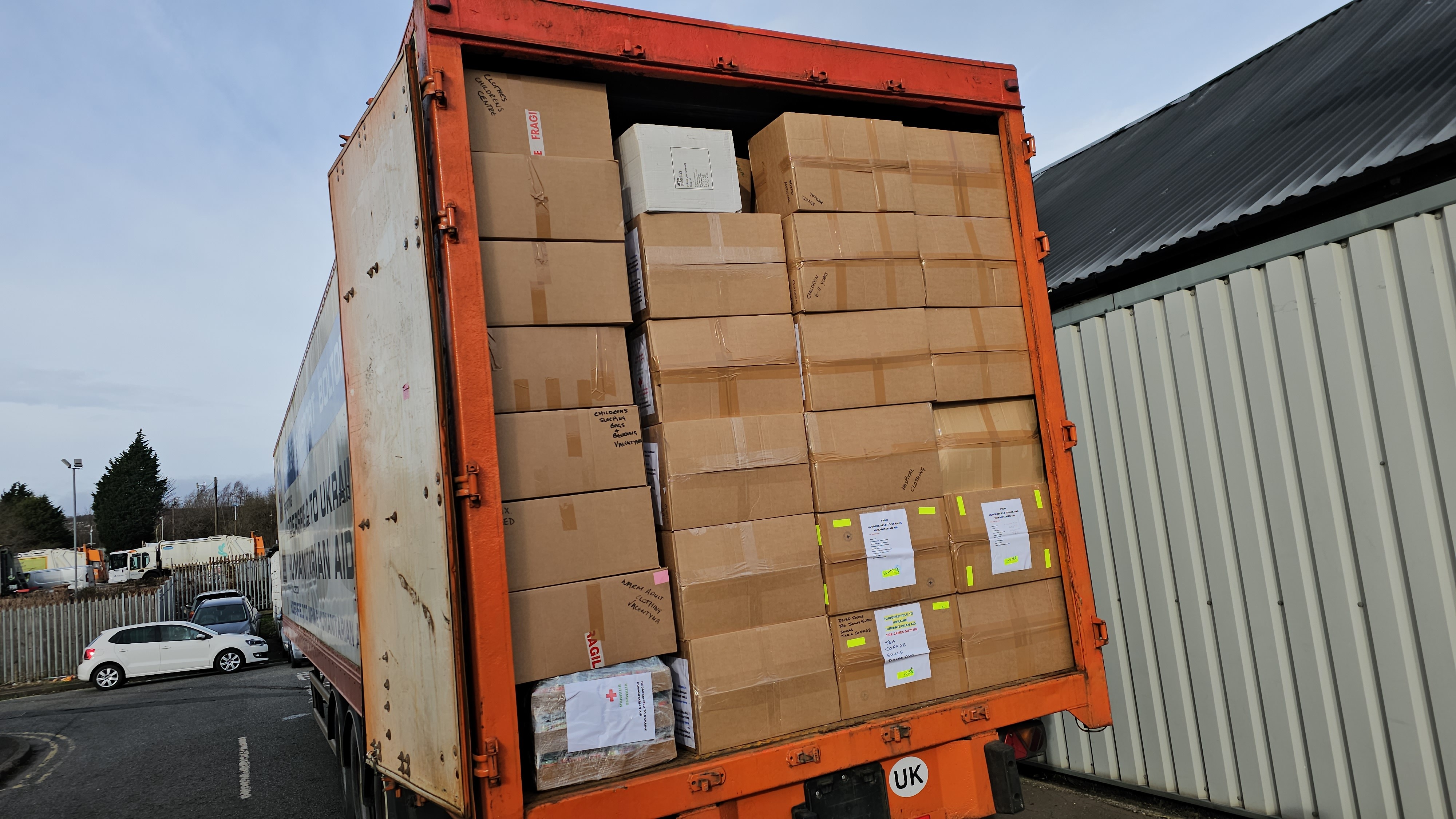 Huddersfield to Ukraine Humanitarian Aid campaign photo, 7 of 8