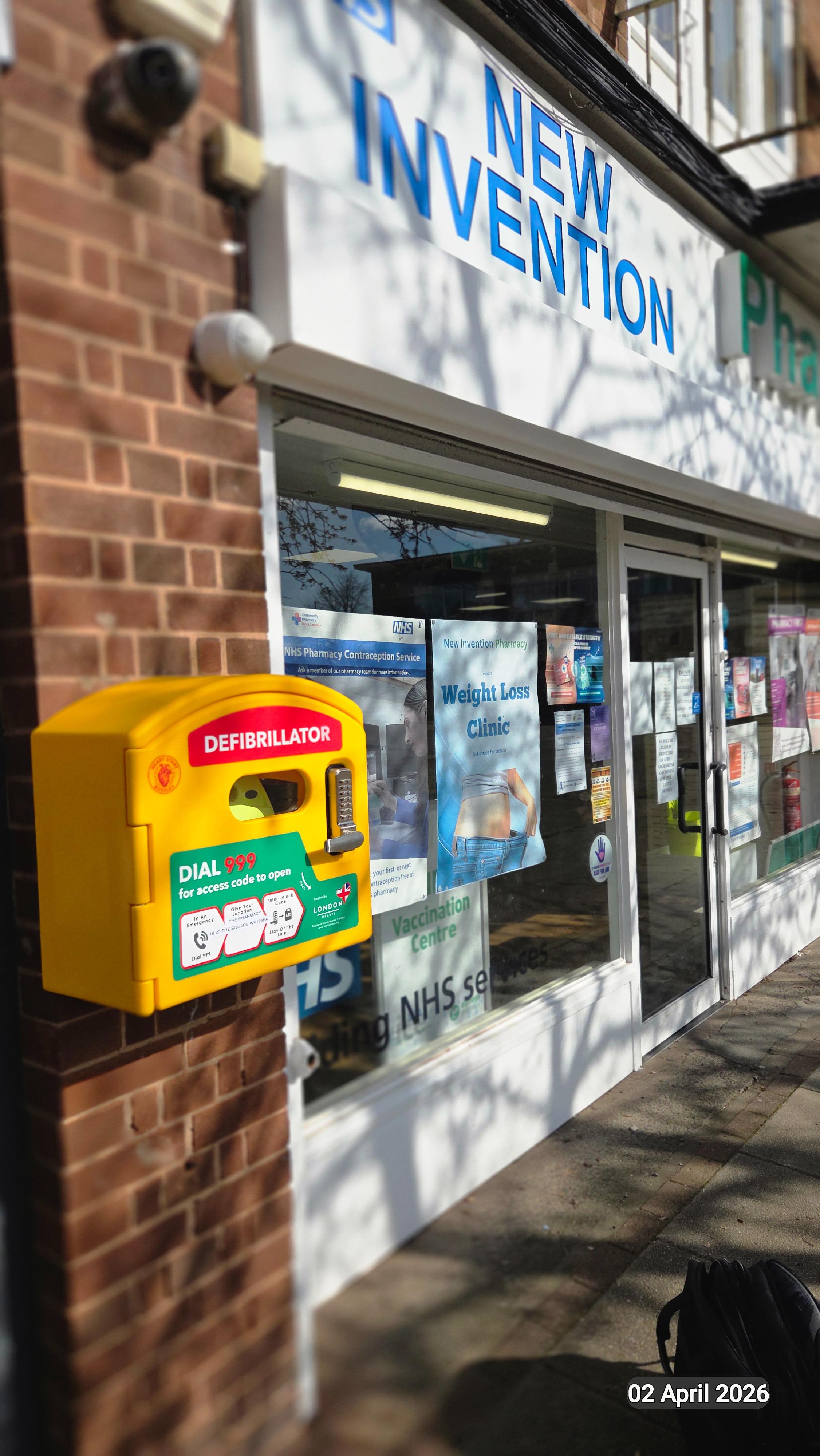 Community Emergency Defibrillator equipment & bleed kits campaign photo, 2 of 8