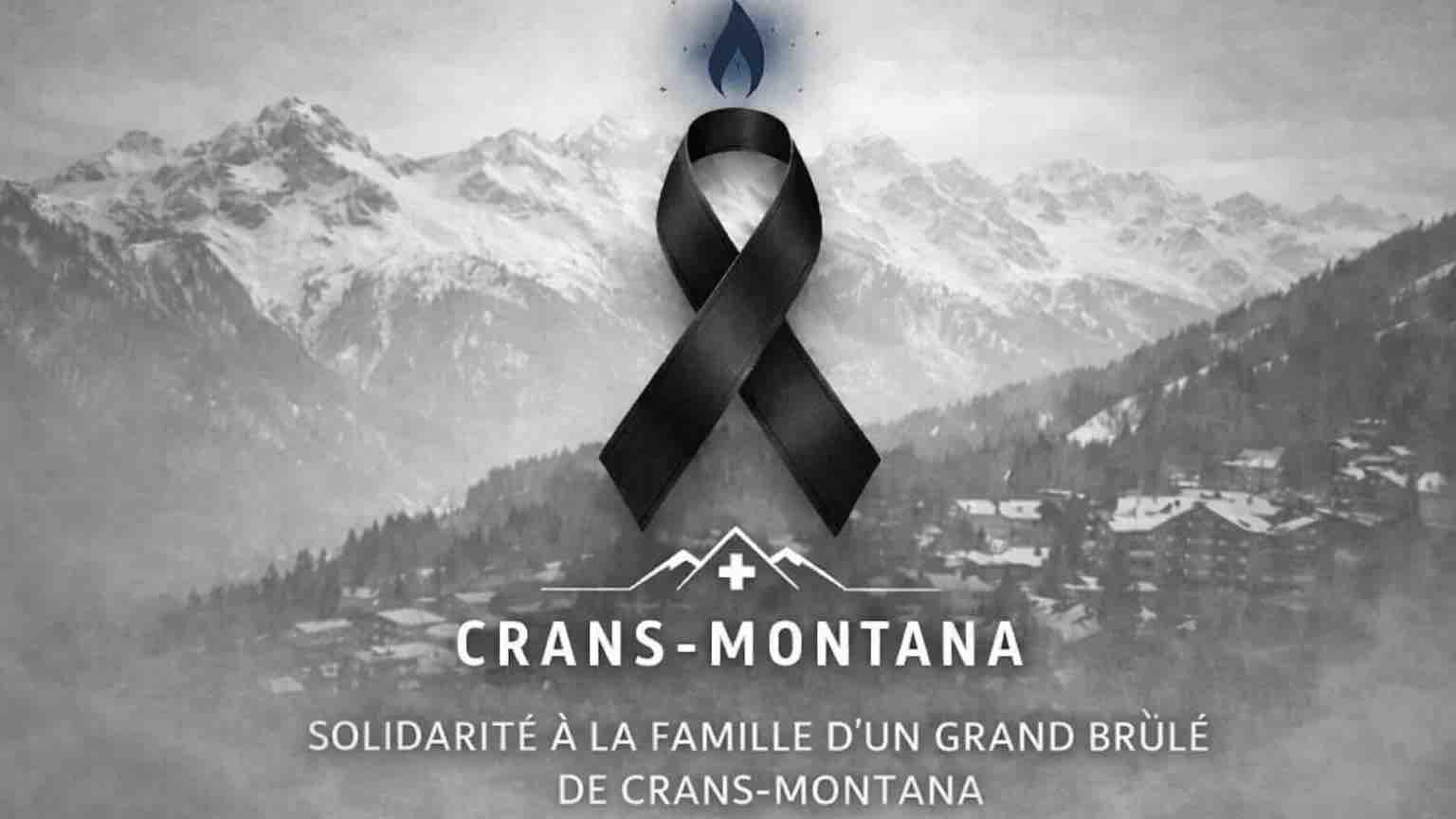 Solidarité à la famille d'un grand brulé de Crans-Montana photo