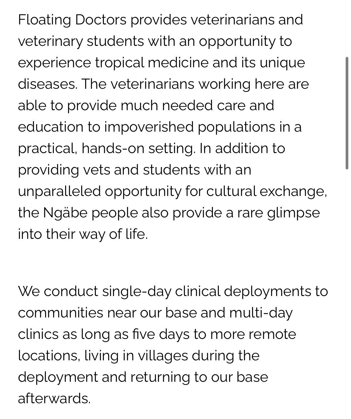 Help Simonne Bring Veterinary Care to Underserved Areas campaign photo, 2 of 6
