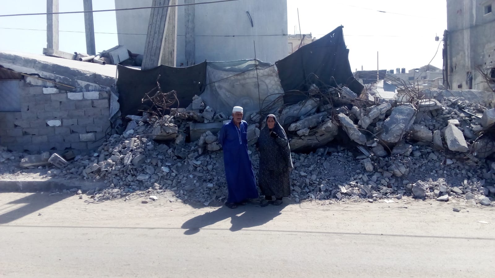 My mother and father live in Gaza and need your support. campaign photo, 7 of 8