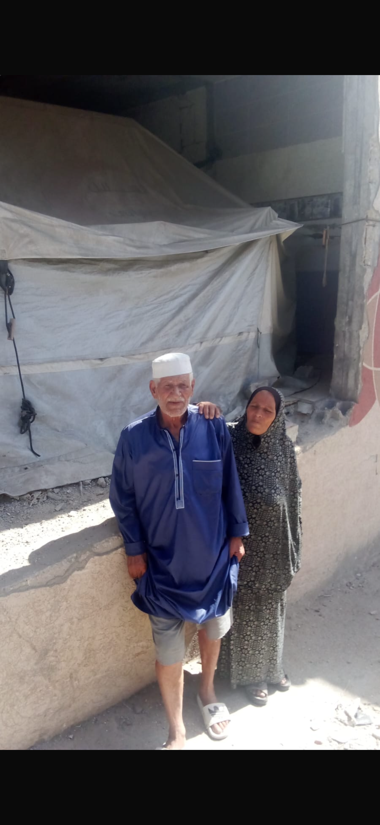 My mother and father live in Gaza and need your support. campaign photo, 5 of 8
