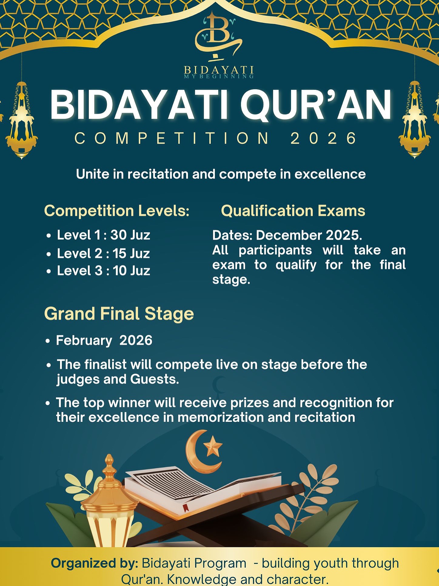 Help Students Shine at Bidayati Qur’an Competition campaign photo, 4 of 7