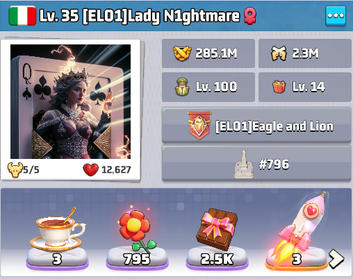EL01-Lady Nightmare campaign photo, 2 of 4