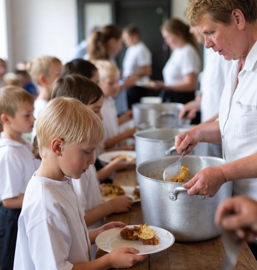 Children Eat First campaign photo, 5 of 6
