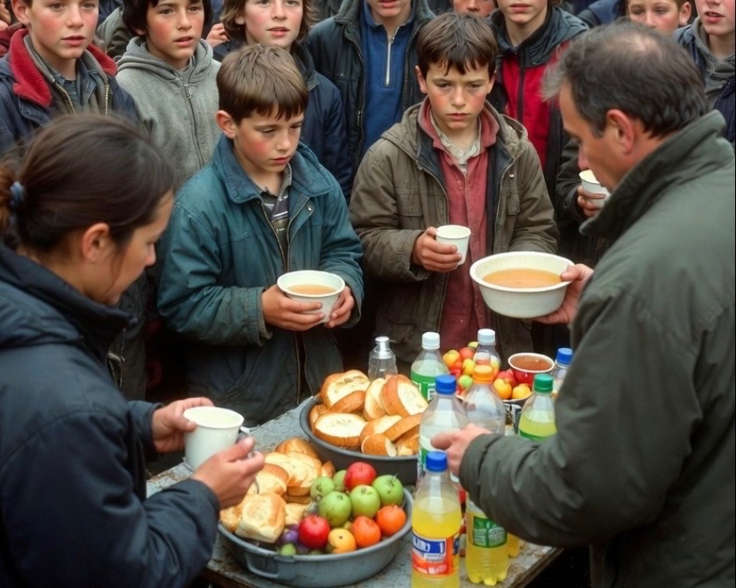 Children Eat First campaign photo, 2 of 6