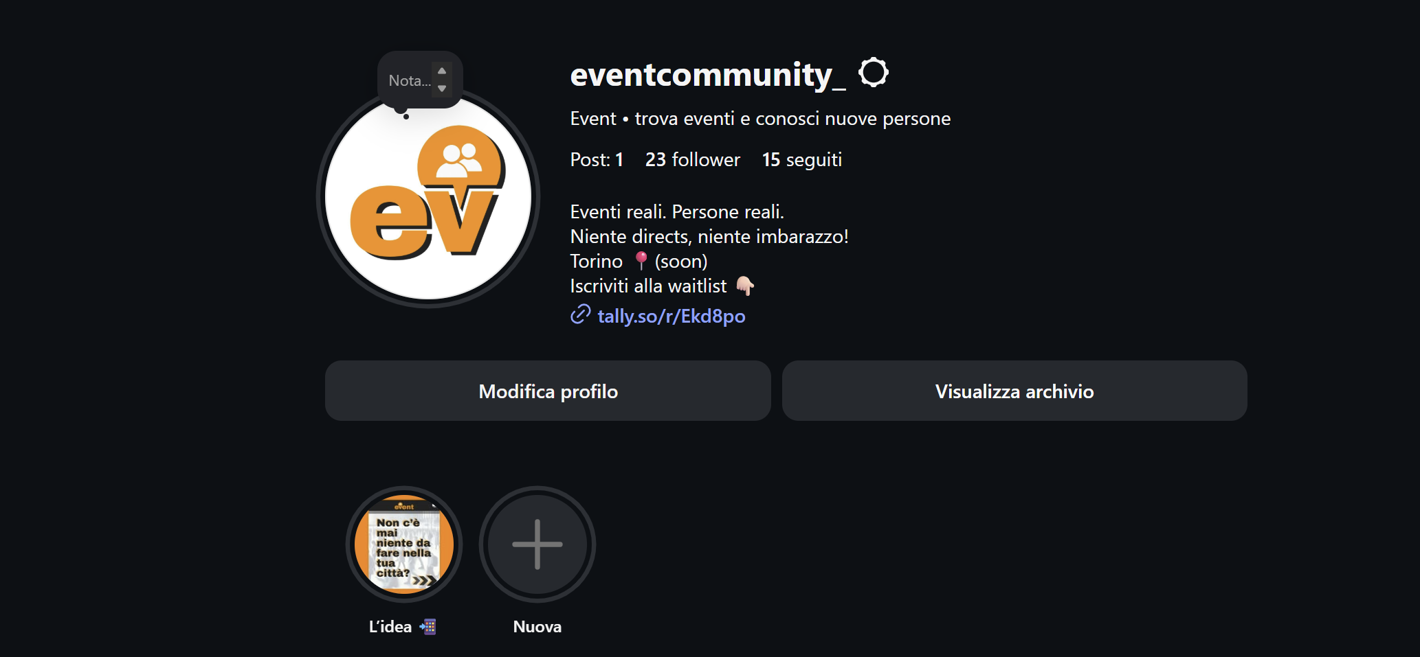 Diventa uno dei primi a supportare Event! campaign photo, 4 of 5
