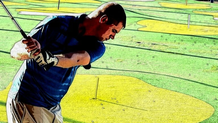 support Jonathan to build a dream golf simulator. photo