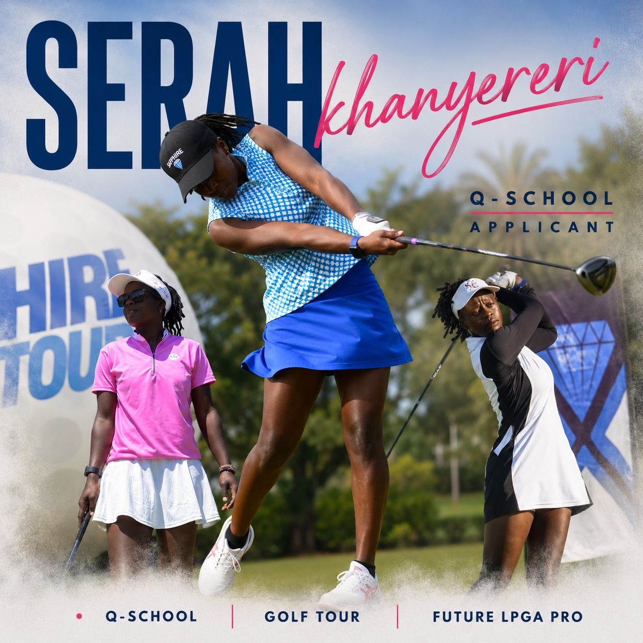 Backing Serah’s Dream in Women’s Golf campaign photo, 4 of 8