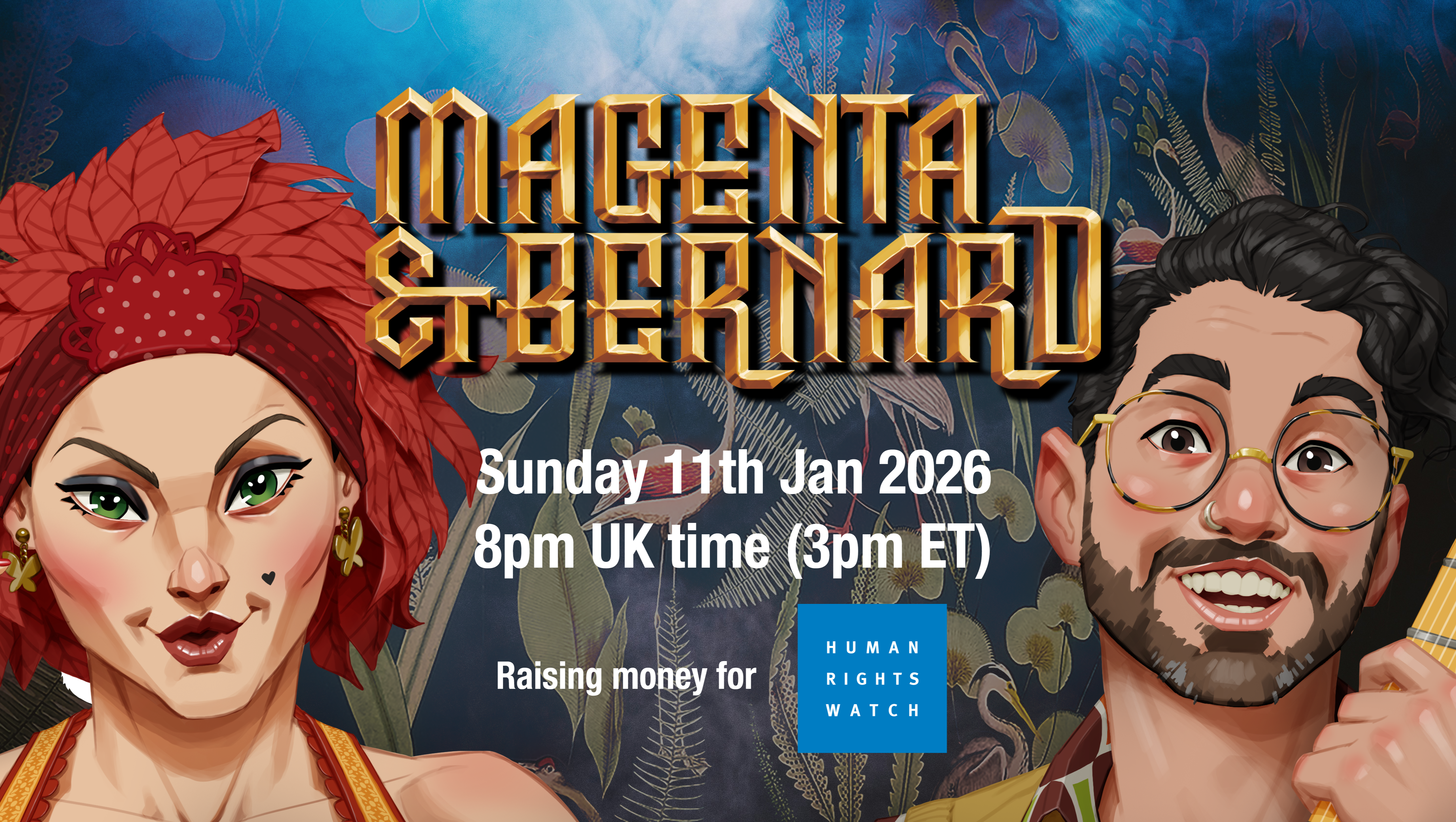 Magenta & Bernard's Livestream - 11 January 2026 photo
