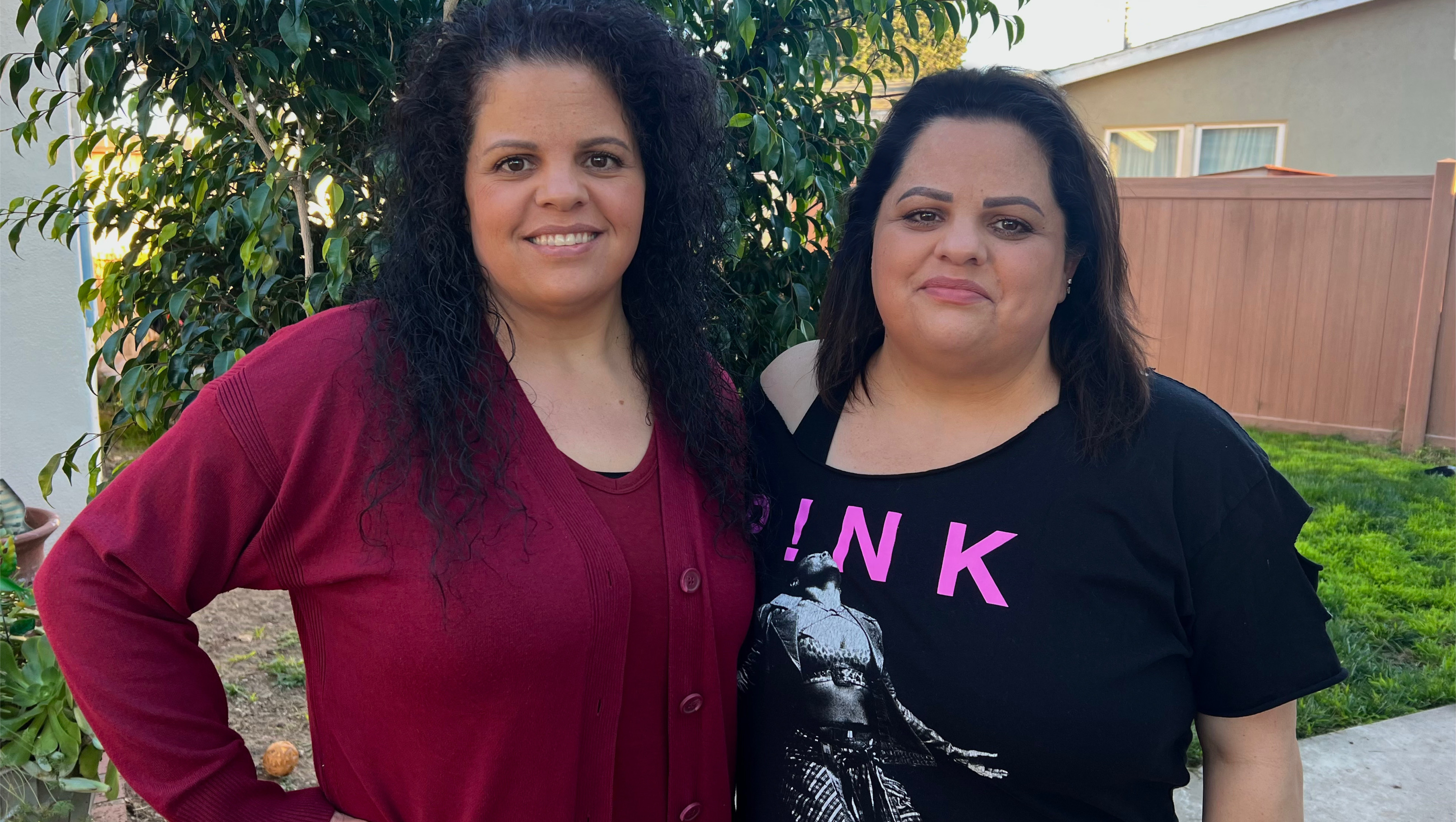 Standing with Mindy and Carrie Through SPS photo