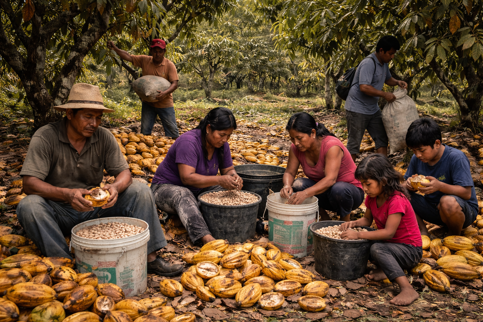 Dall'Italia all'Amazzonia: la mia ricerca sul Cacao campaign photo, 2 of 7