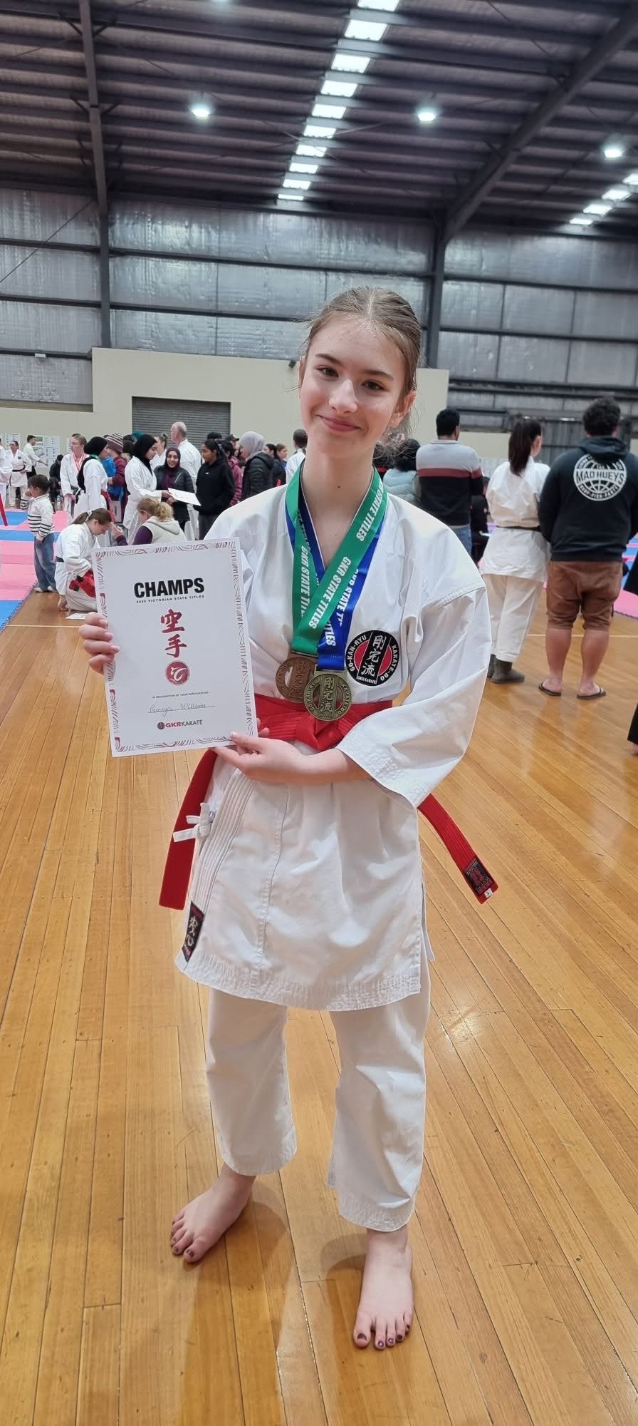 Chronic illness won’t stop my world karate dream campaign photo, 6 of 7