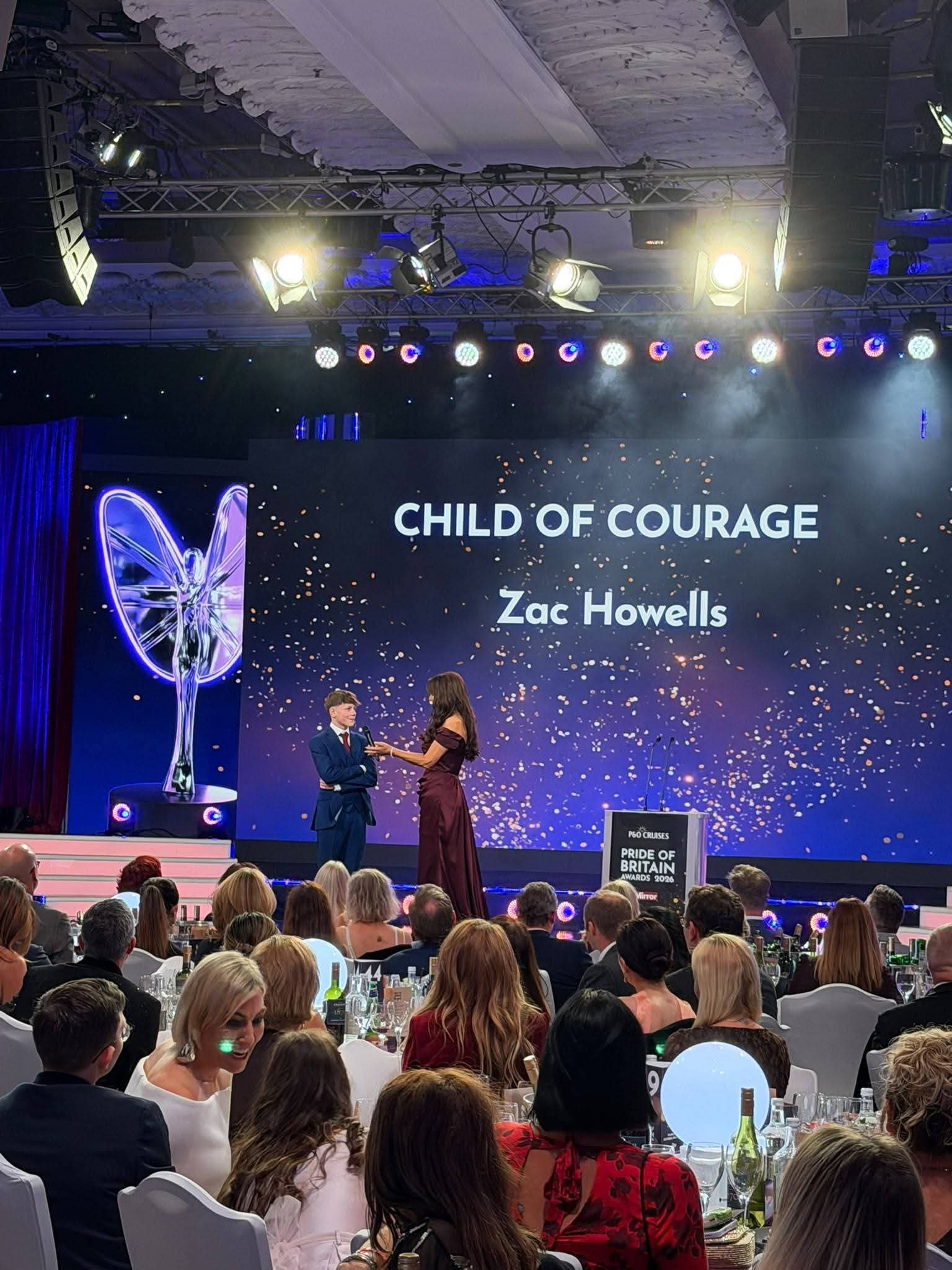 Zac Howells Future Fund – Pride of Britain Hero campaign photo, 6 of 8