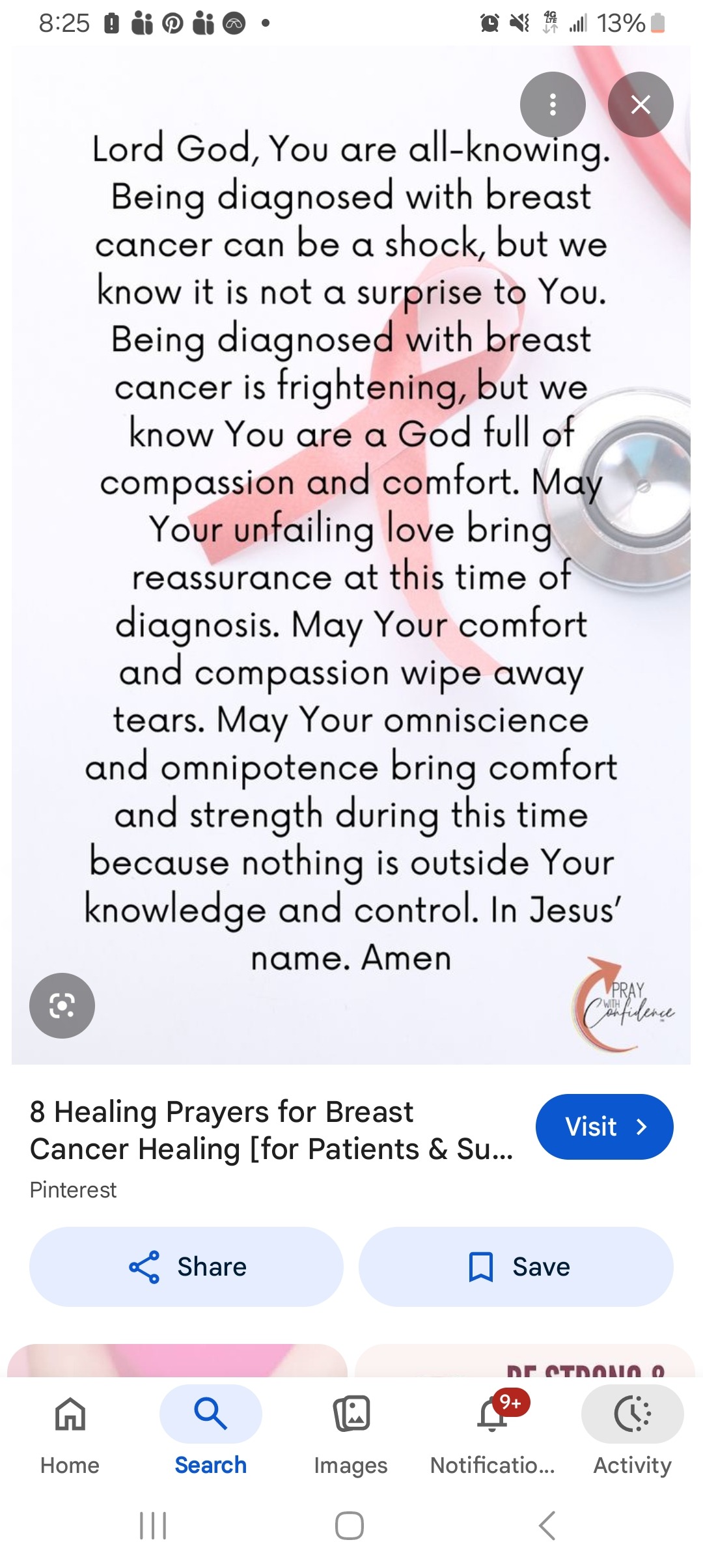 Help Her Fight Breast Cancer with Urgent Care campaign photo, 4 of 6