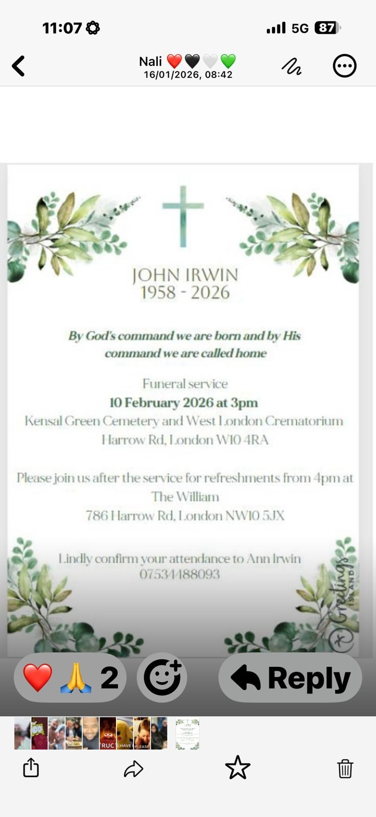 Funeral donations for our beloved John campaign photo, 4 of 5