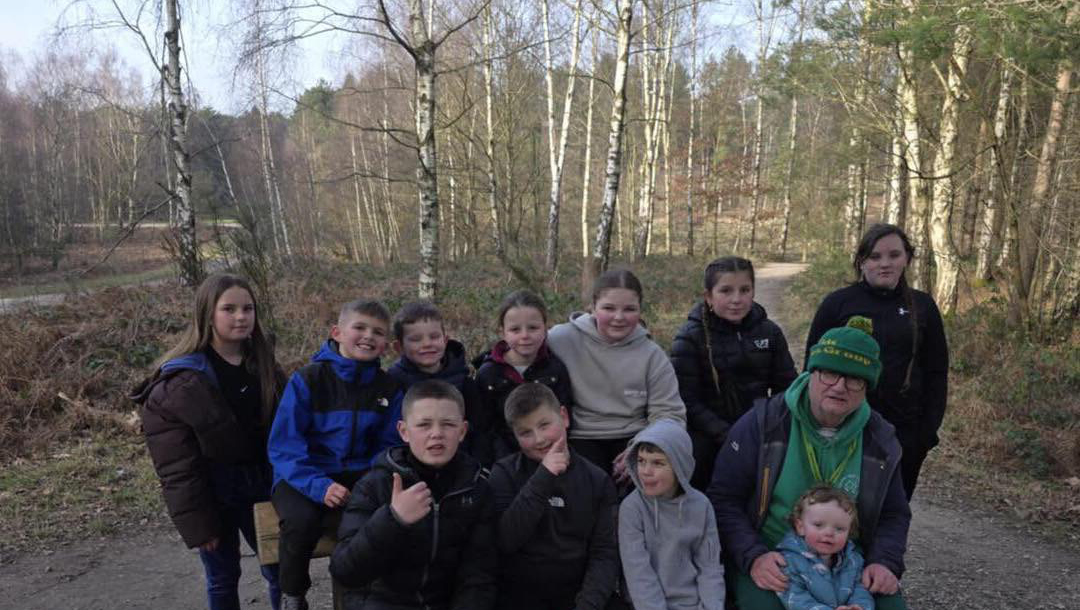 Dearne kids outdoor activity group photo