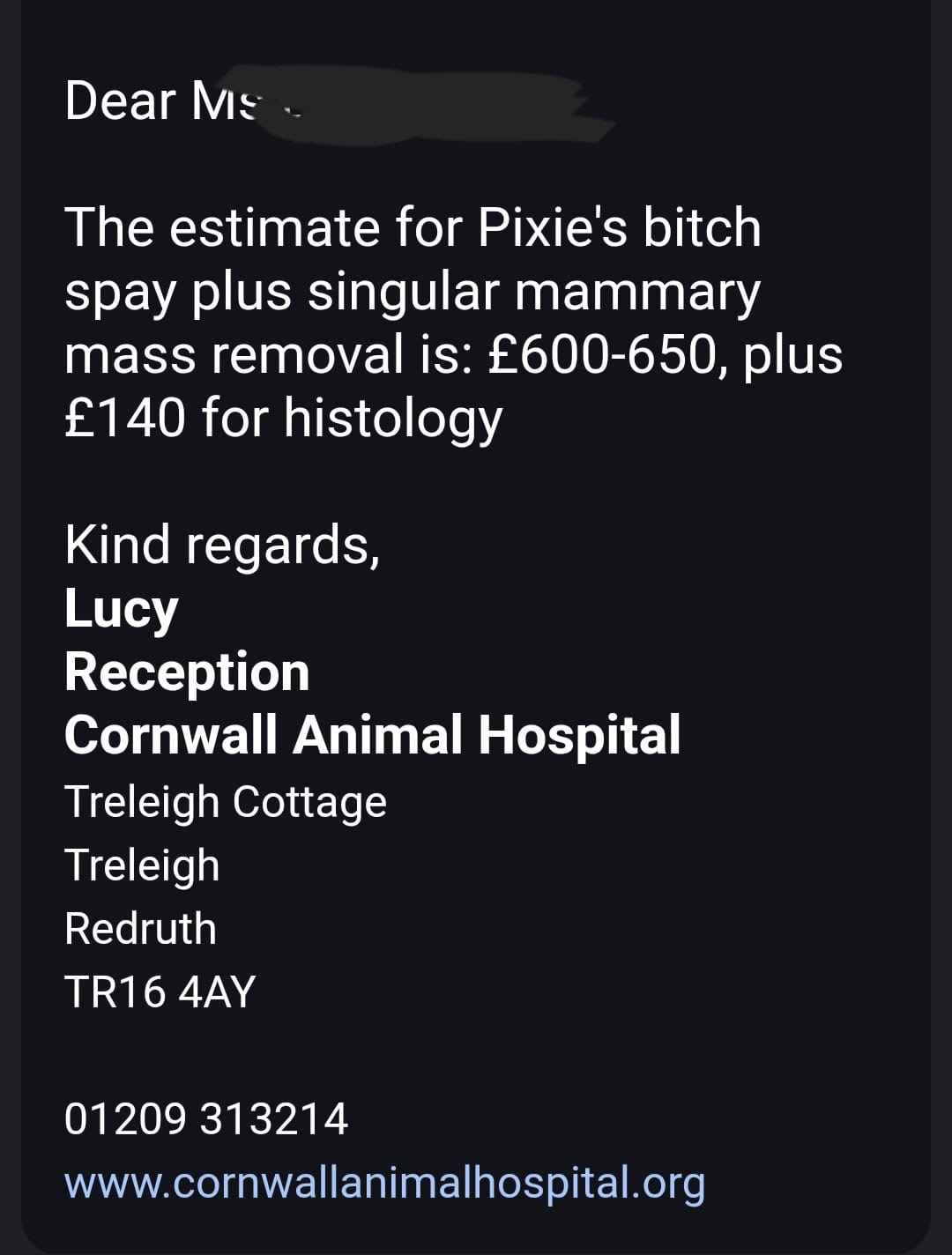 Please help cover Pixie’s vet bills campaign photo, 5 of 8