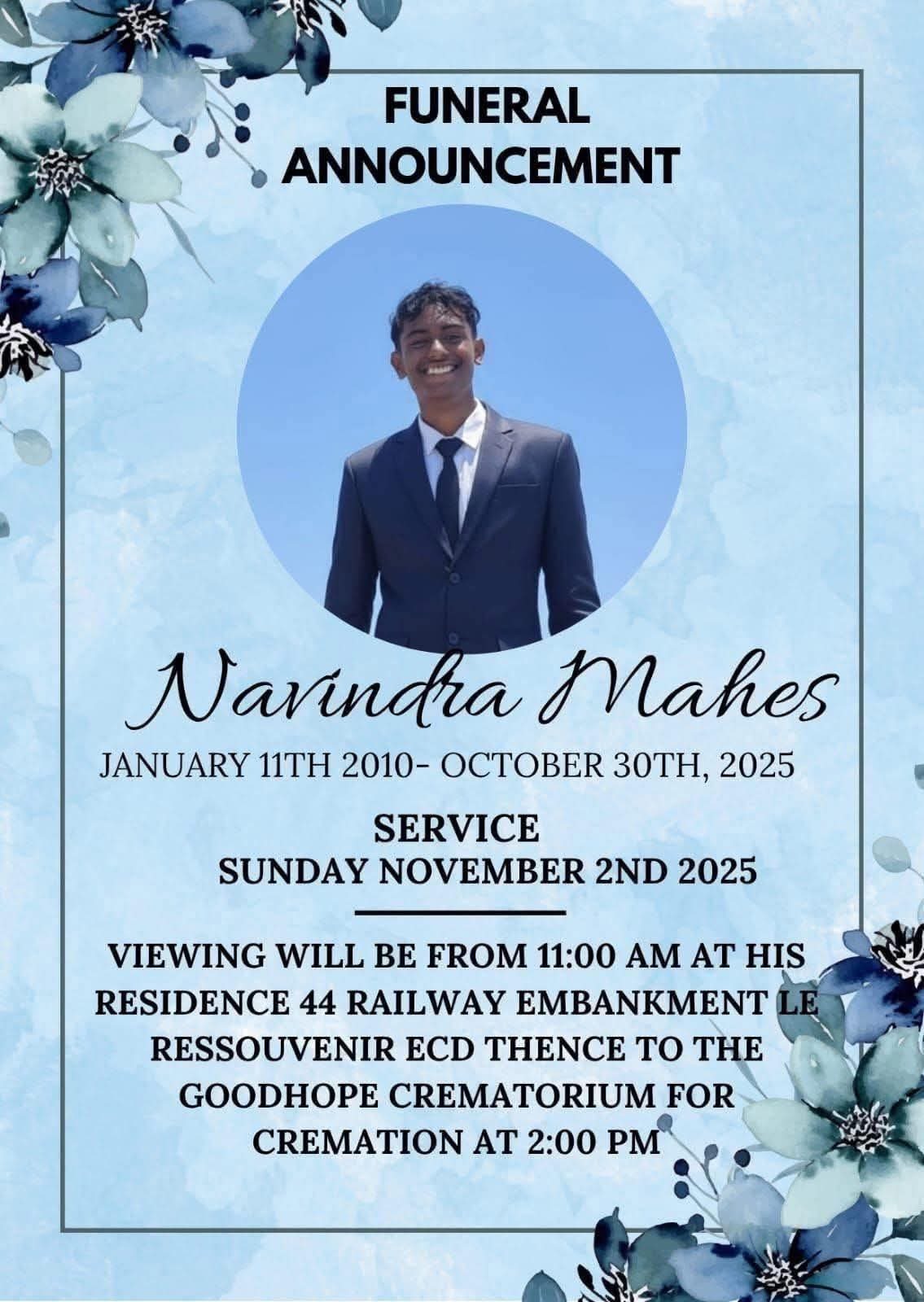 Justice for Navindra Mahes campaign photo, 6 of 8