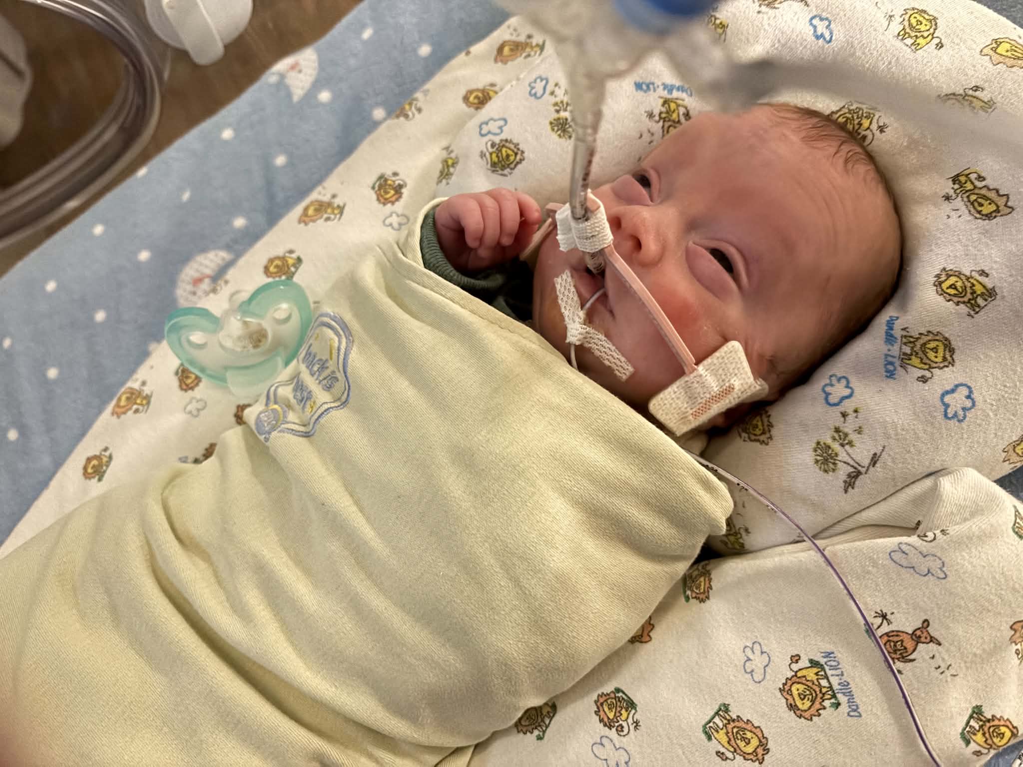 AFTER 279 DAYS IN THE NICU… ZACHARIAH IS FINALLY COMING HOME campaign photo, 2 of 6