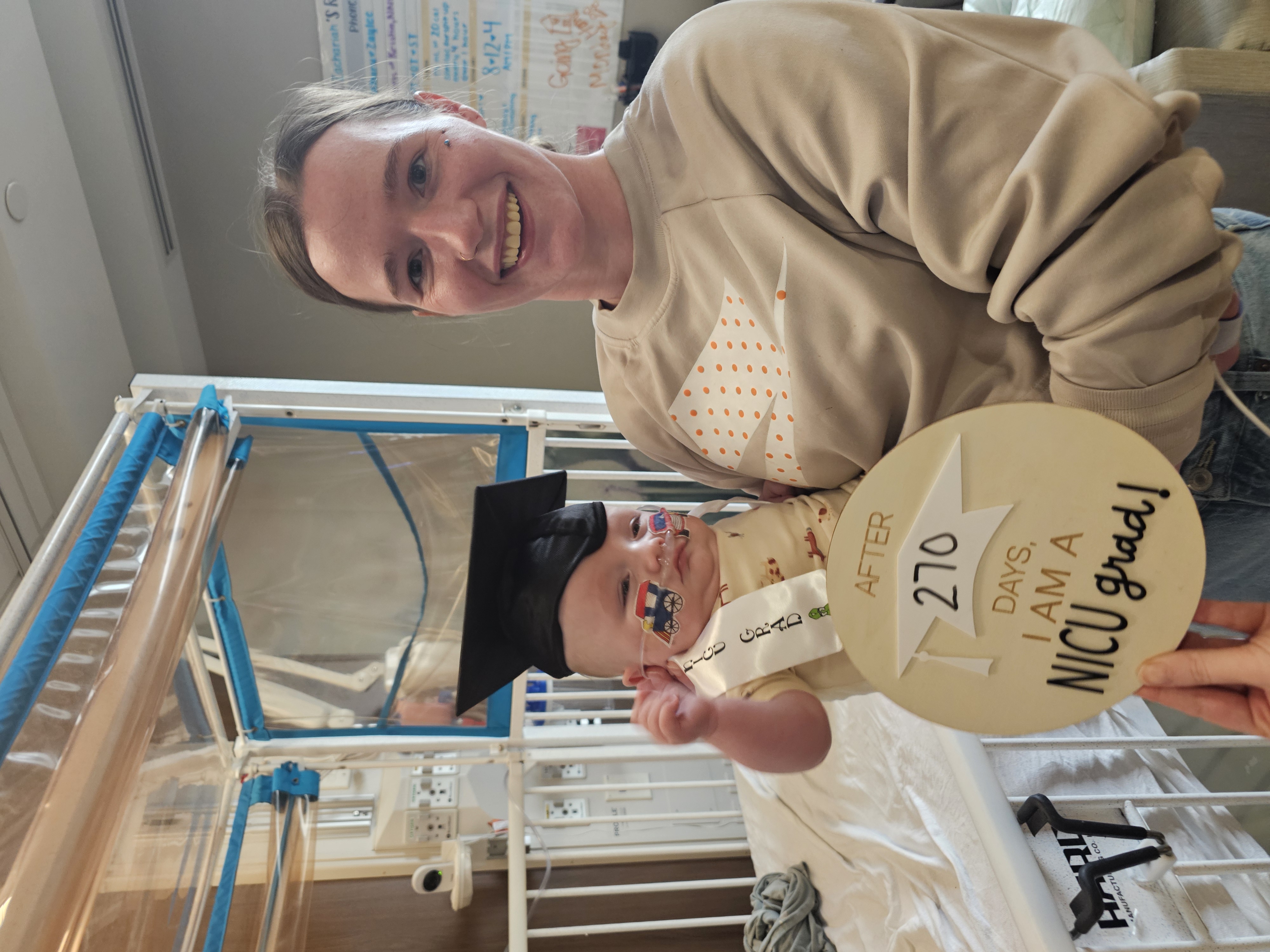 AFTER 279 DAYS IN THE NICU… ZACHARIAH IS FINALLY COMING HOME campaign photo, 4 of 6
