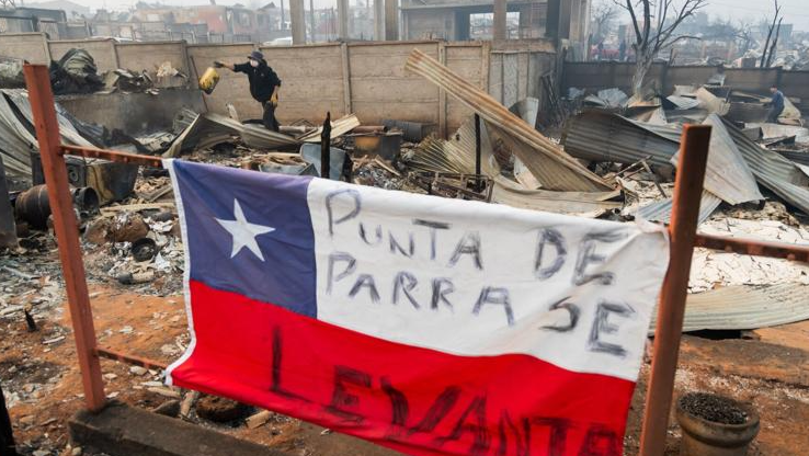 Wildfire Relief Efforts in Chile photo