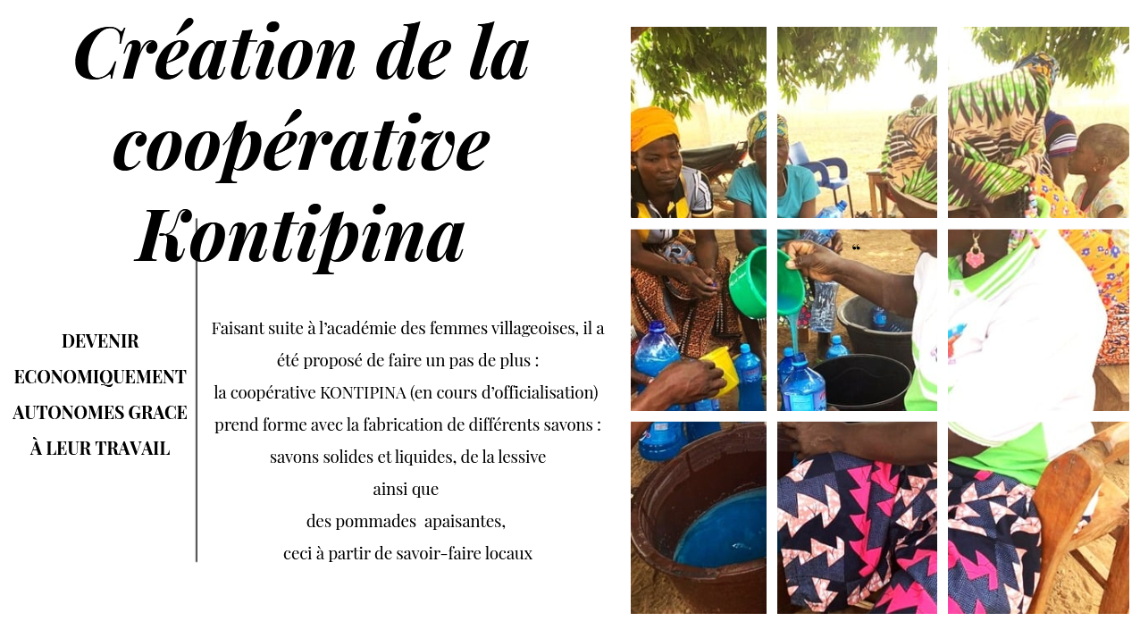 Une savonnerie au sein de la coopérative Kontipina campaign photo, 4 of 8