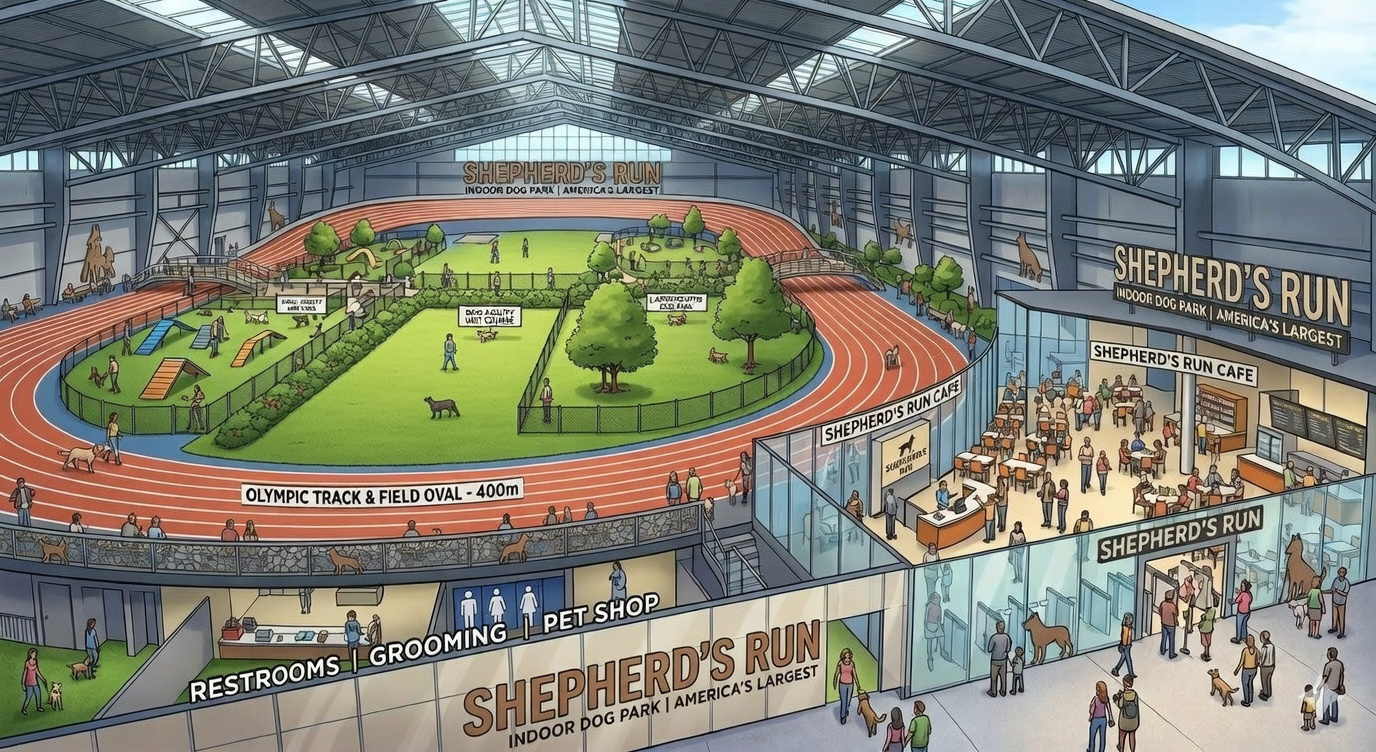 Help Build Shepherd’s Run Indoor Dog Park campaign photo, 4 of 6