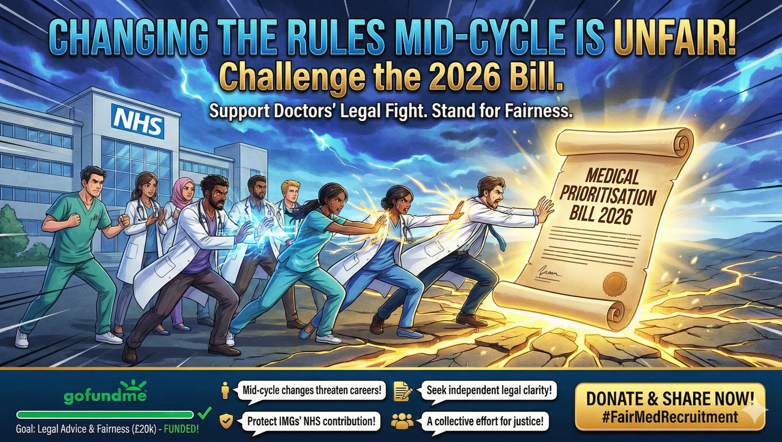 Mid-Cycle Rule Change, Unfair NHS photo