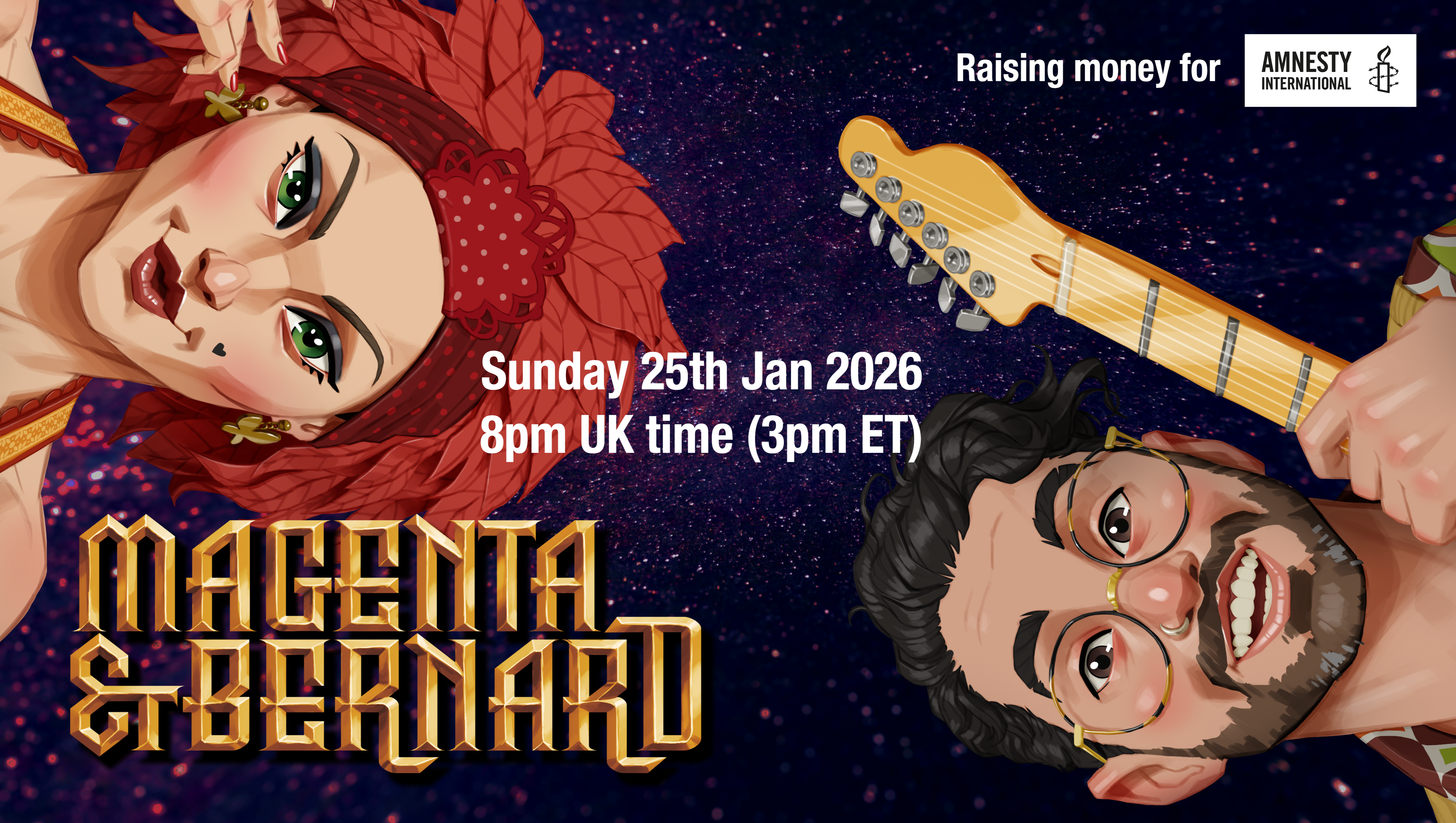 Magenta & Bernard's Livestream - 25 January 2025 photo