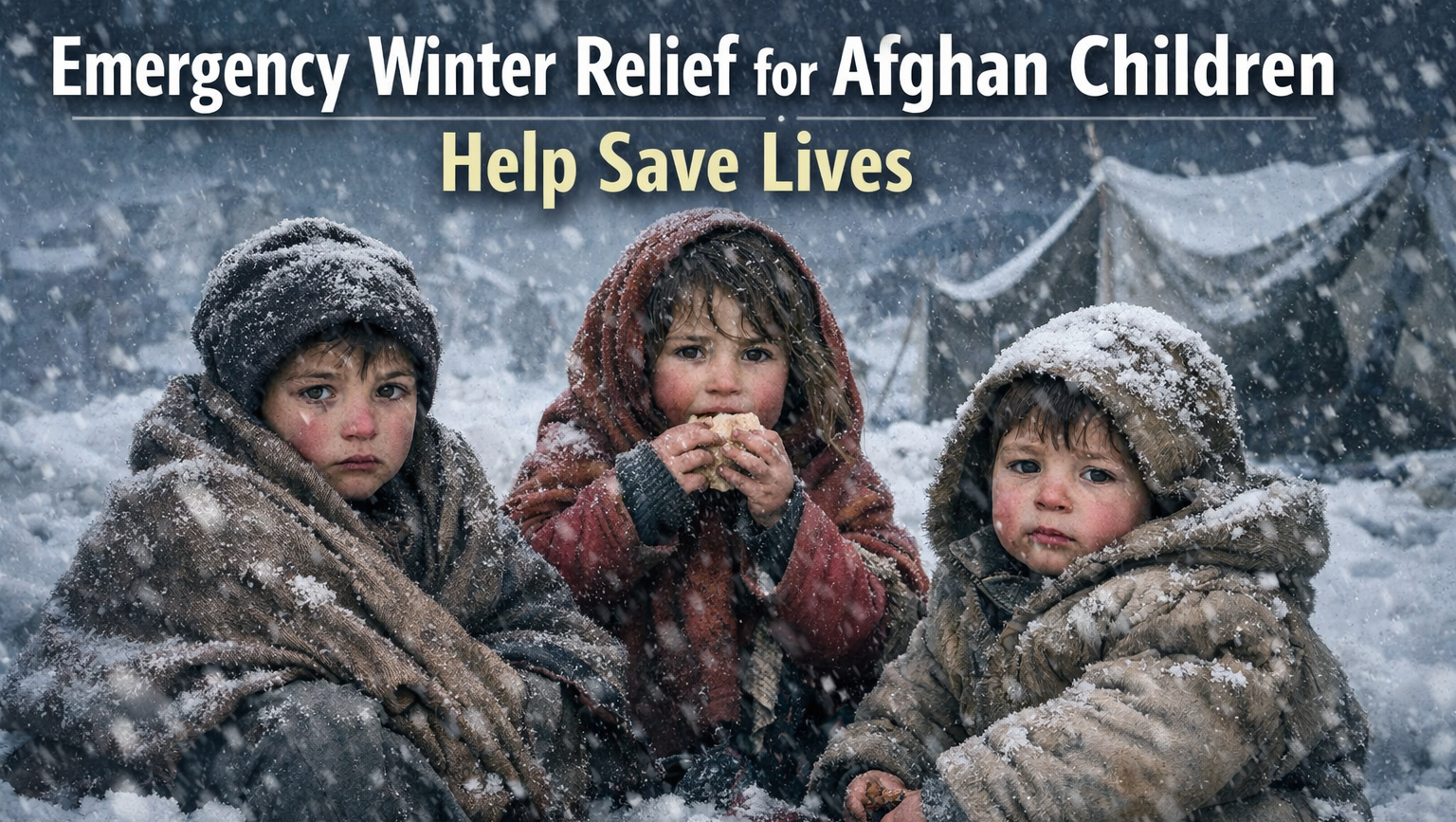Emergency Winter Relief for Afghan Children – Save Lives Now photo