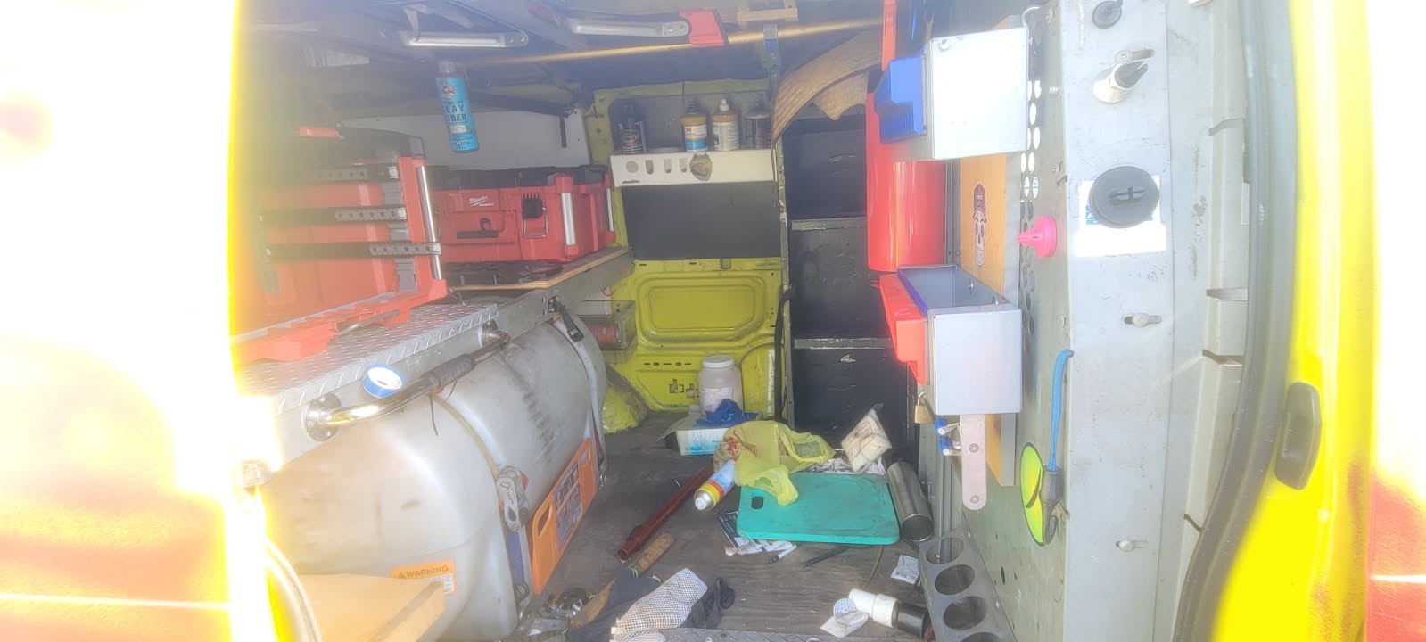 Replacing Jorge’s Stolen Van Equipment campaign photo, 2 of 7